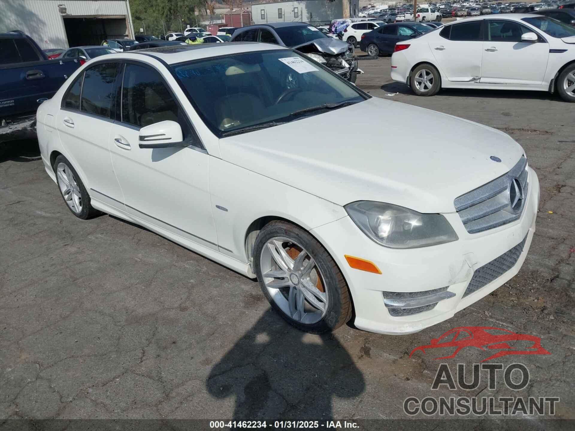 MERCEDES-BENZ C 250 2012 - WDDGF4HB9CR240325