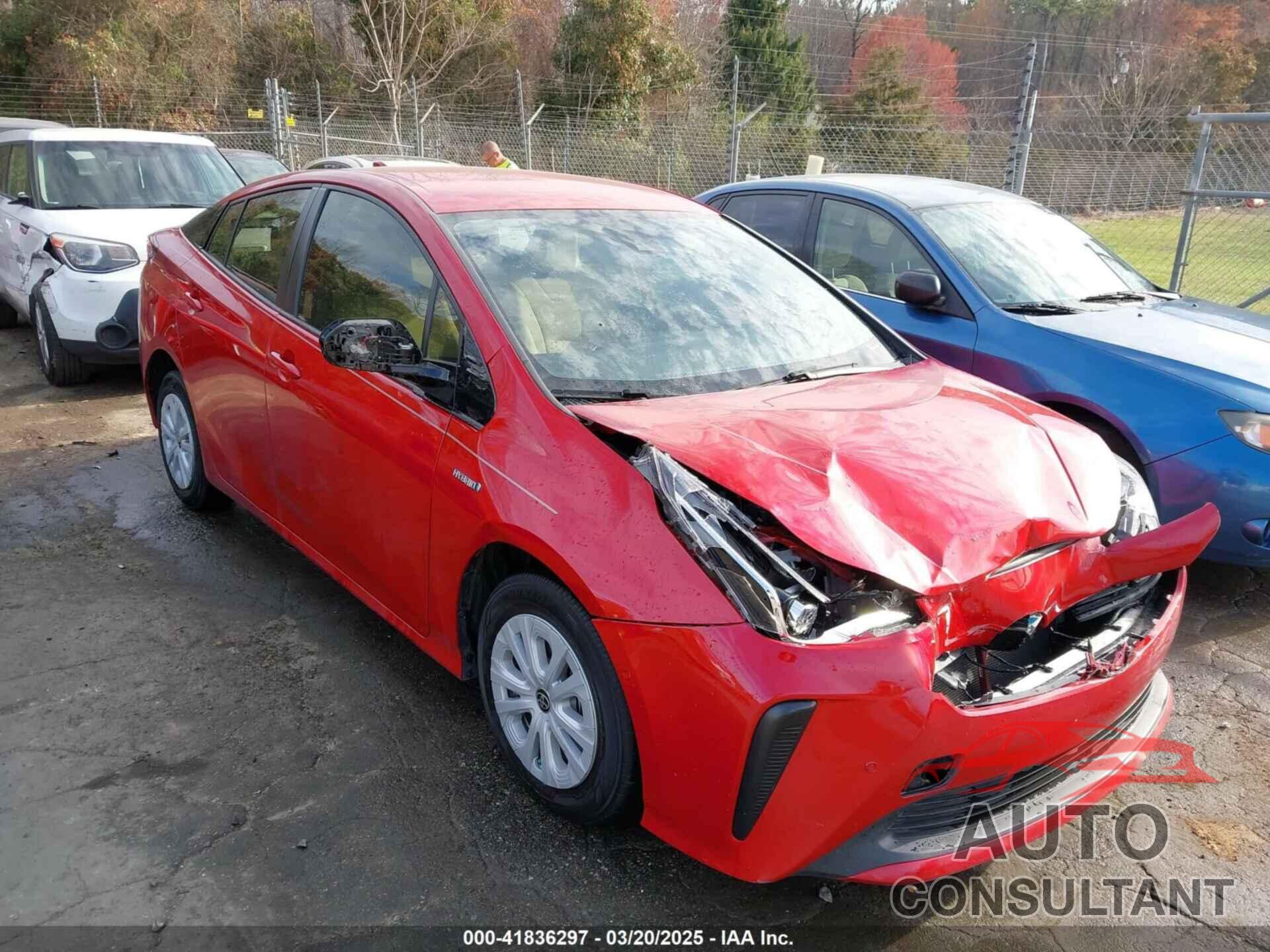 TOYOTA PRIUS 2019 - JTDKARFU5K3091949