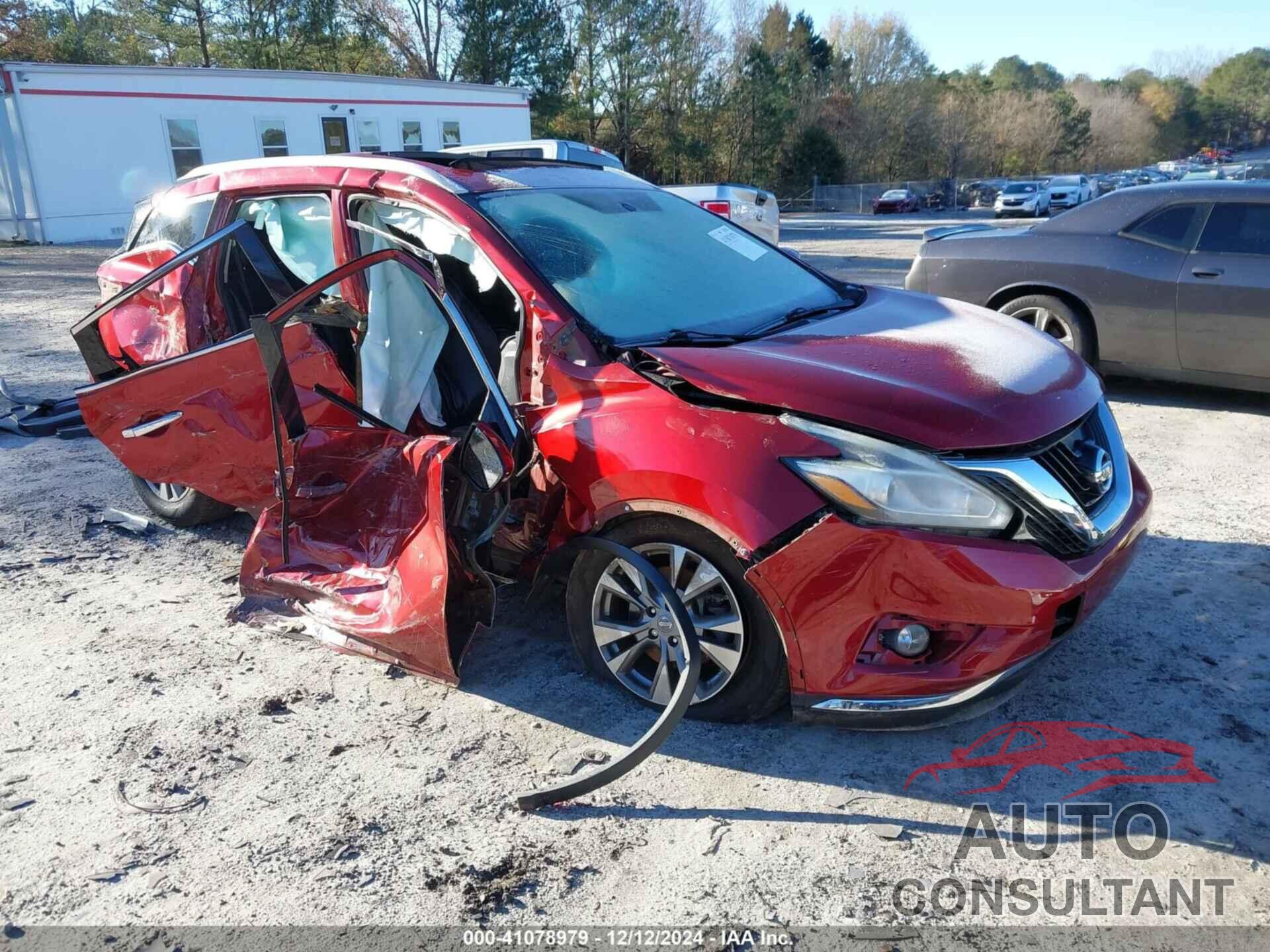 NISSAN MURANO 2015 - 5N1AZ2MG7FN244586