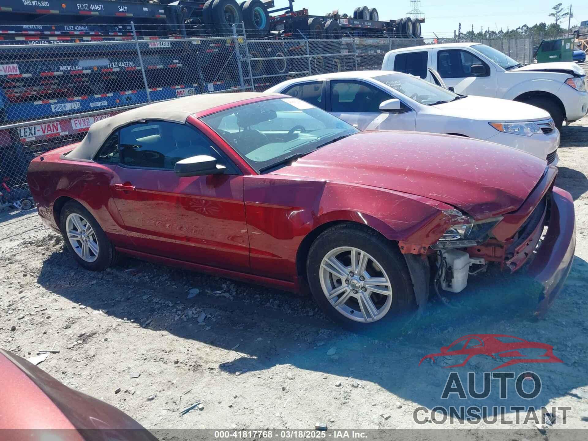 FORD MUSTANG 2014 - 1ZVBP8EM8E5322665