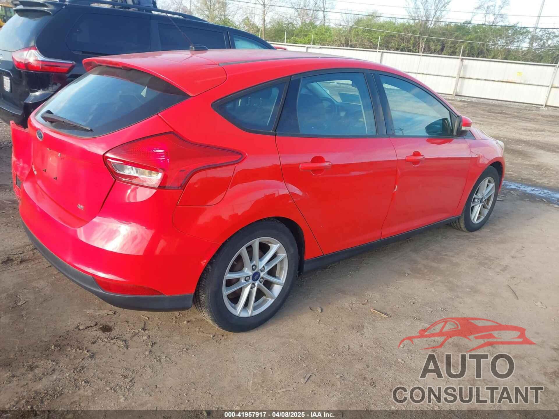 FORD FOCUS 2017 - 1FADP3K23HL259577
