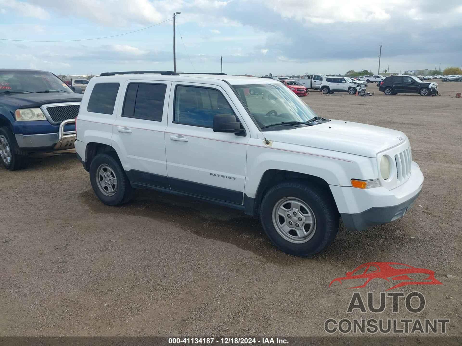 JEEP PATRIOT 2012 - 1C4NJRBB7CD521008