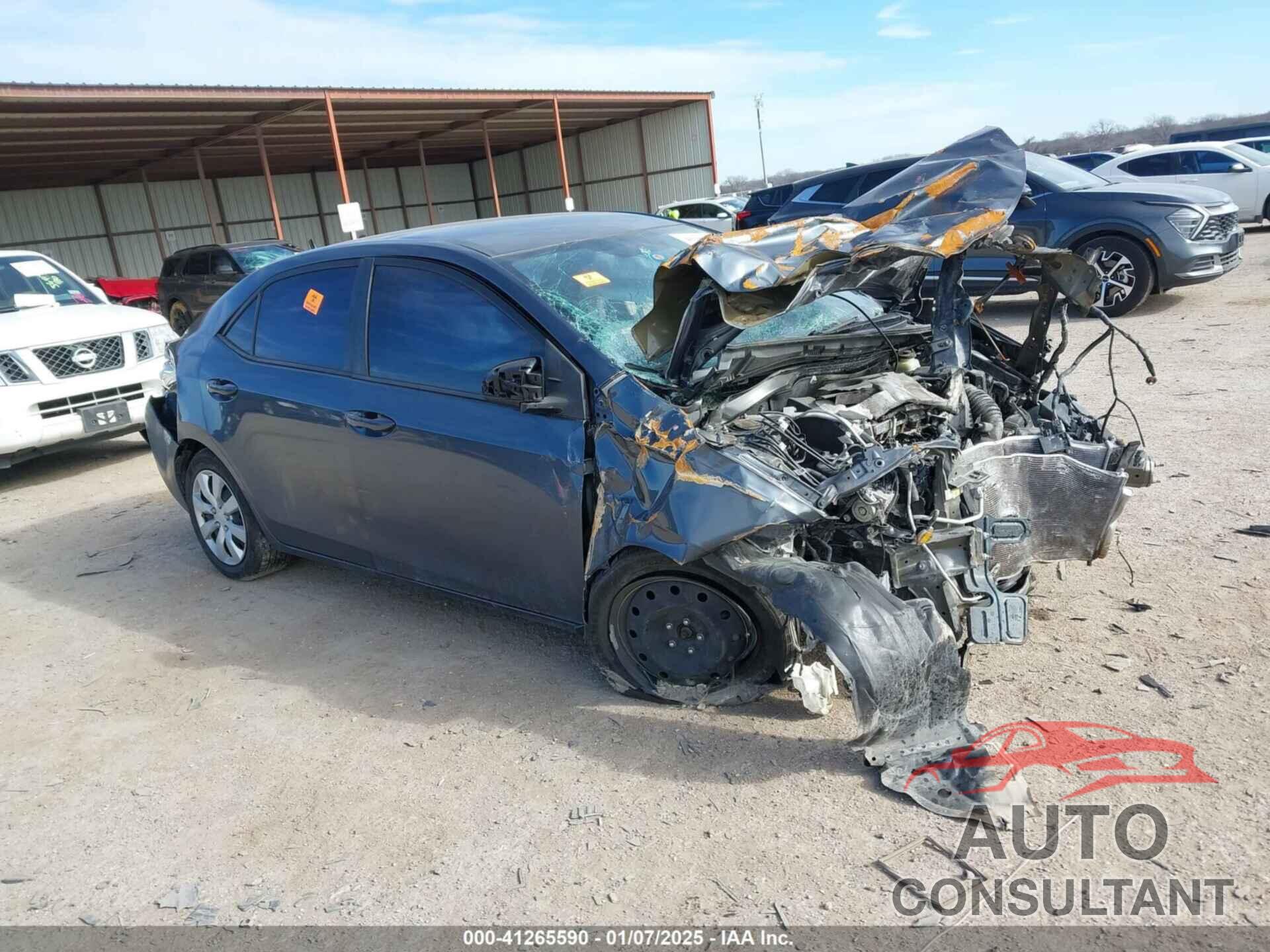 TOYOTA COROLLA 2016 - 5YFBURHE3GP384826