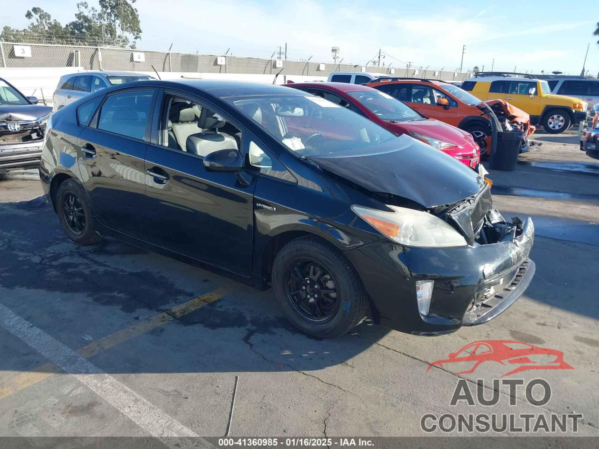 TOYOTA PRIUS 2014 - JTDKN3DU1E1743308