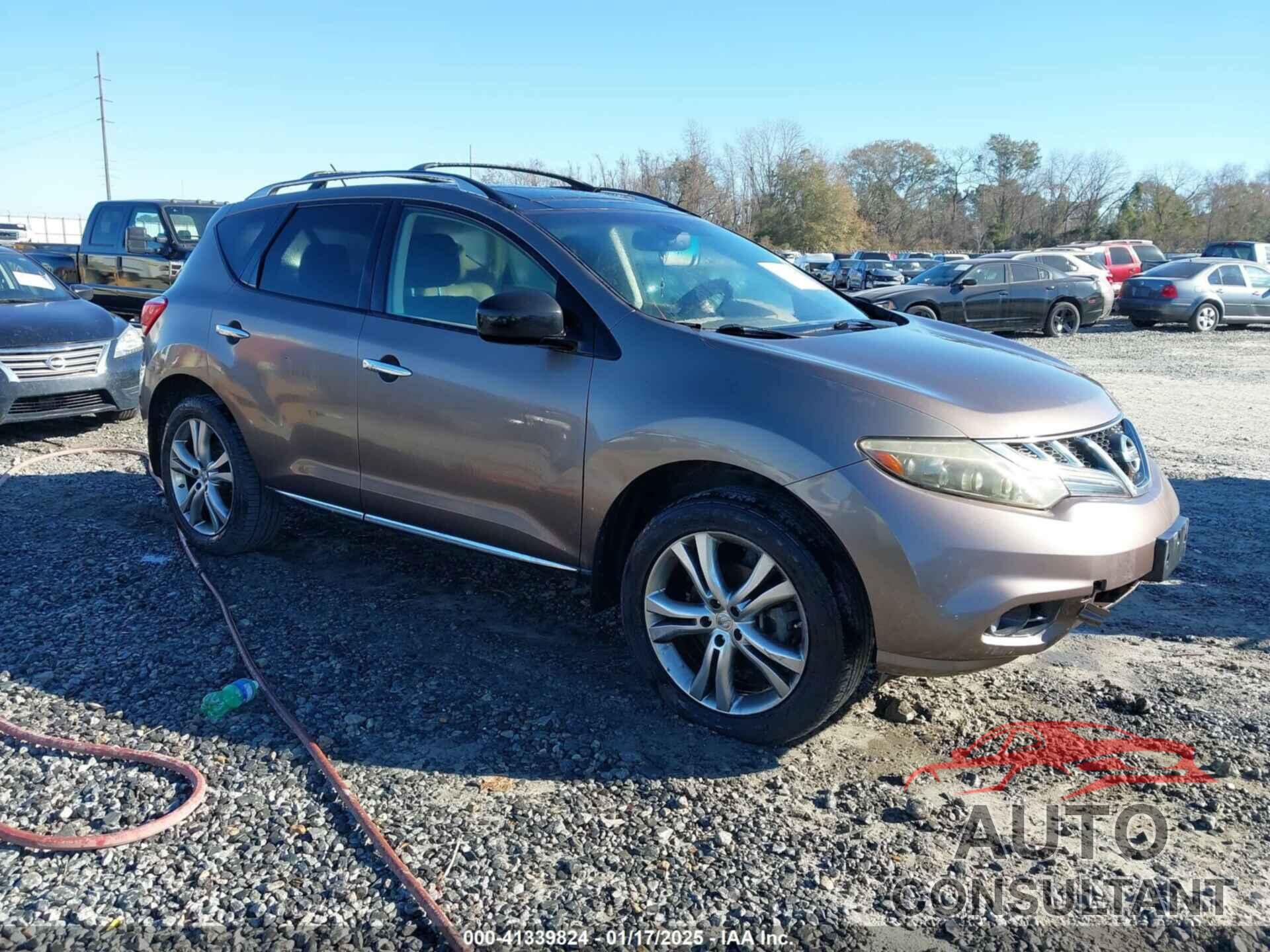 NISSAN MURANO 2011 - JN8AZ1MU3BW064244