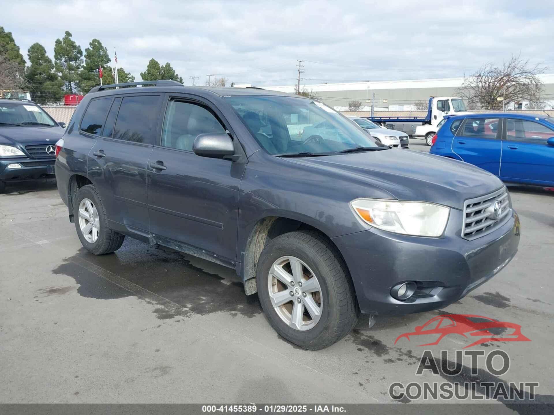 TOYOTA HIGHLANDER 2010 - 5TDKK3EH1AS019108