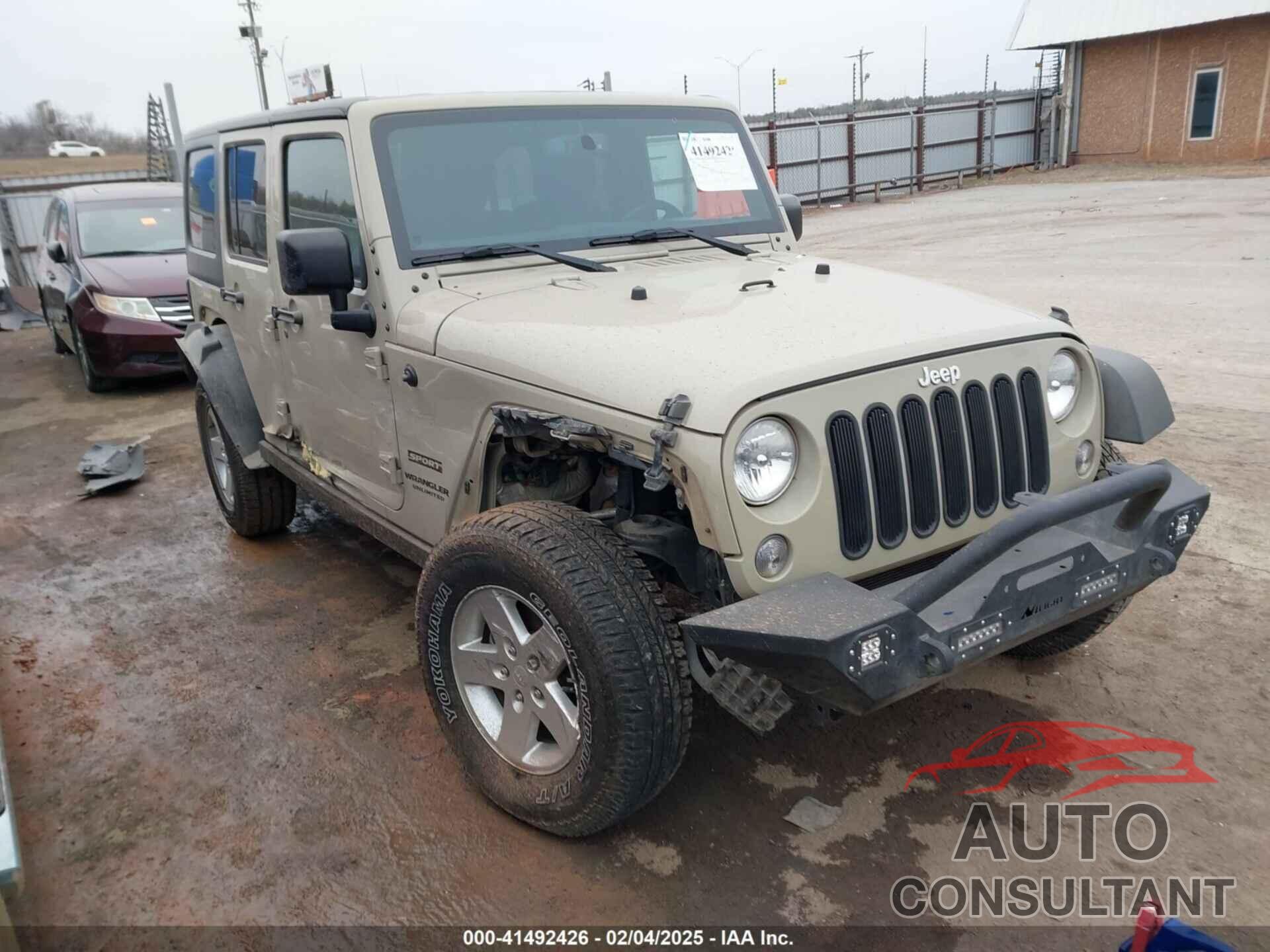 JEEP WRANGLER UNLIMITED 2017 - 1C4BJWDG8HL751681