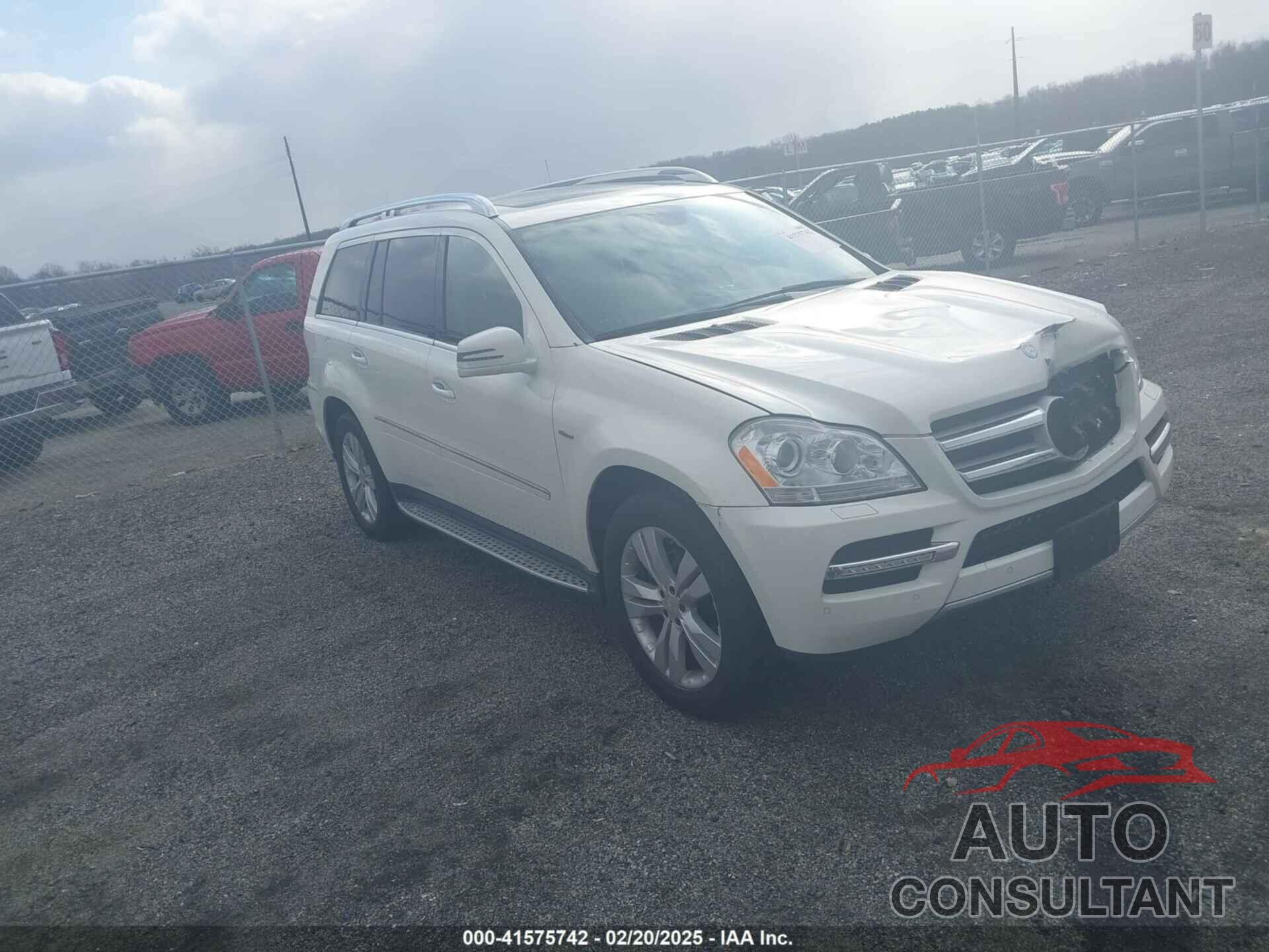 MERCEDES-BENZ GL 350 BLUETEC 2012 - 4JGBF2FEXCA781285