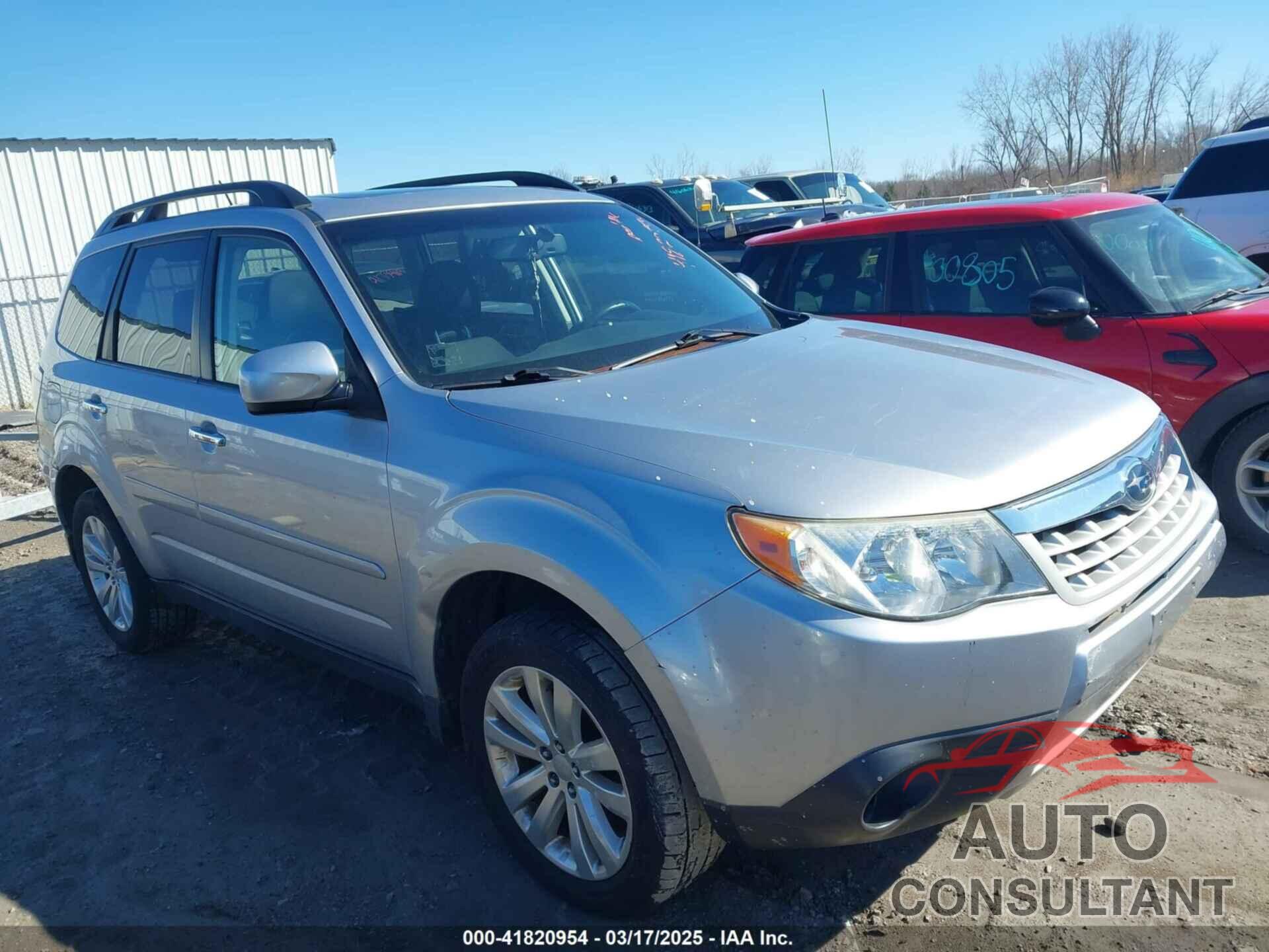 SUBARU FORESTER 2012 - JF2SHBDC3CH438097