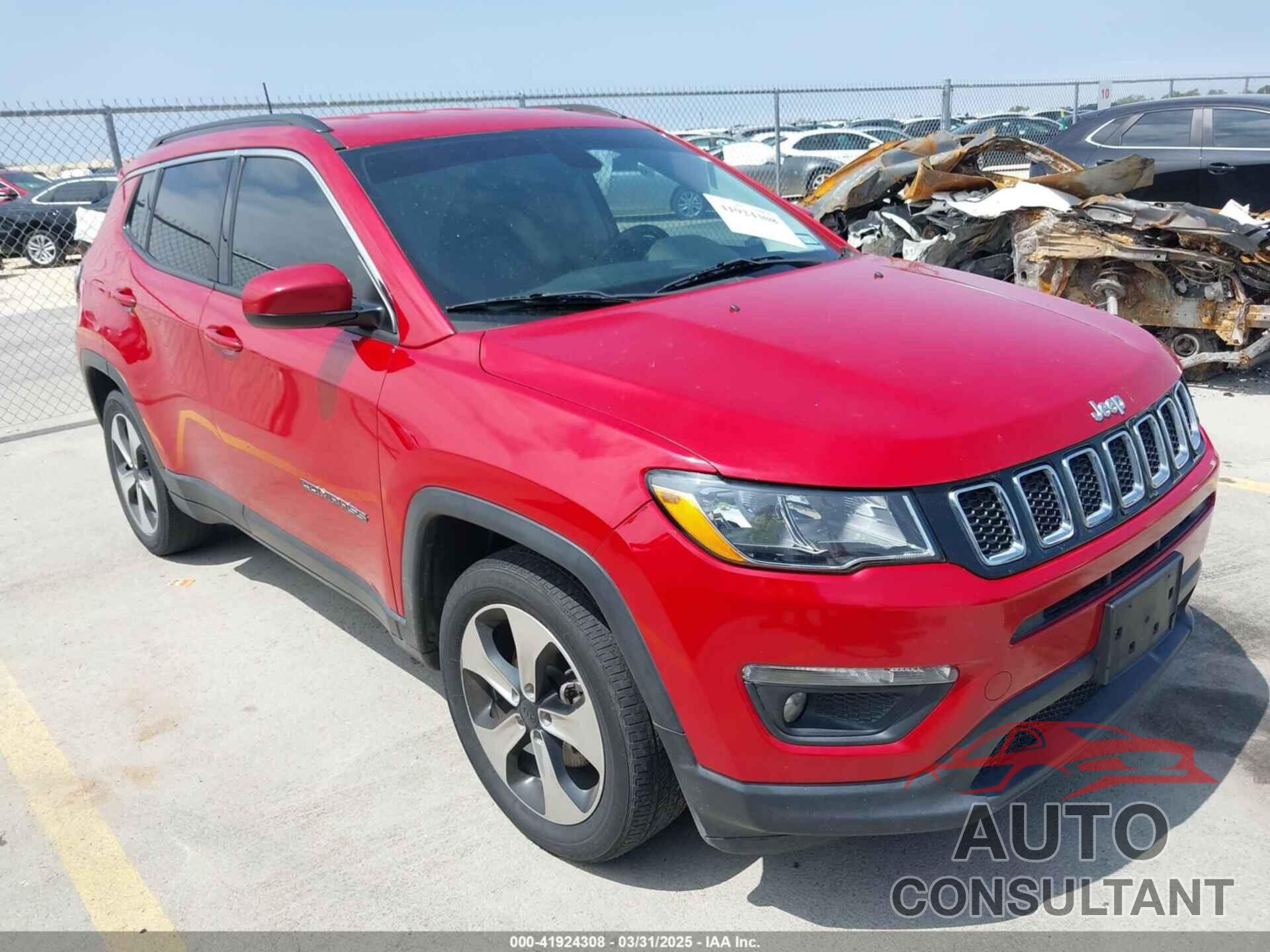 JEEP NEW COMPASS 2017 - 3C4NJCBB6HT669102
