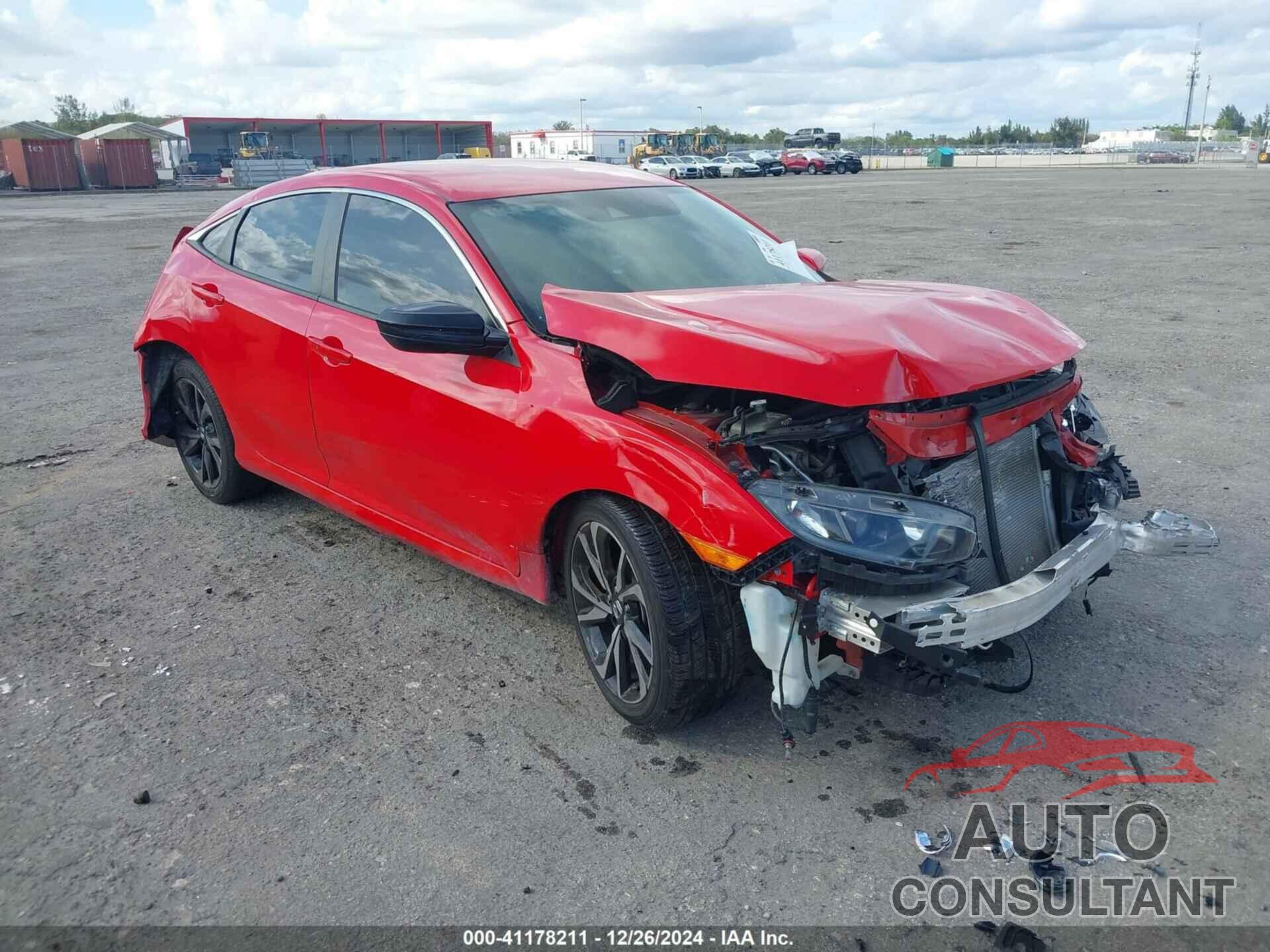 HONDA CIVIC 2021 - 2HGFC2F81MH527963