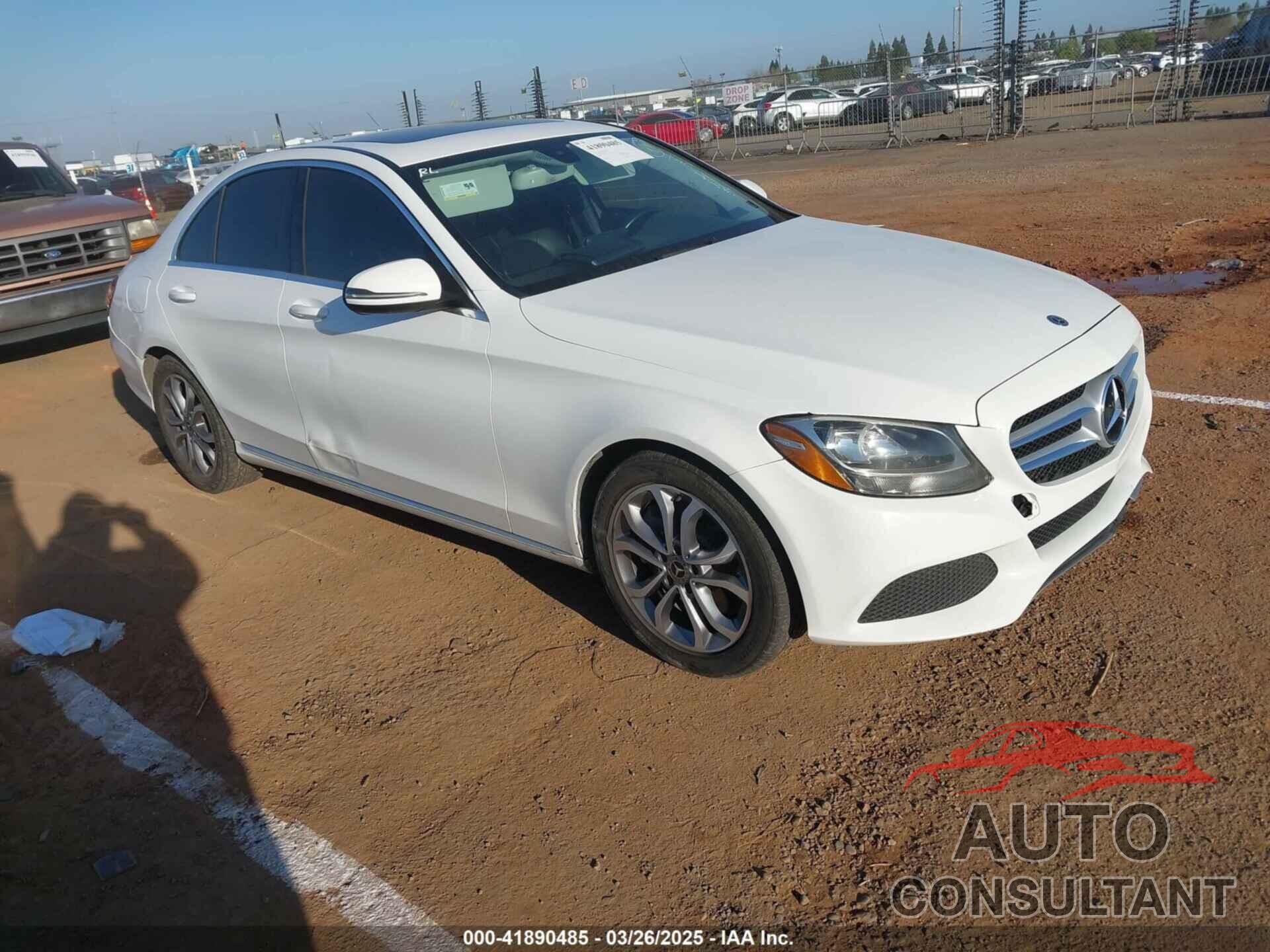 MERCEDES-BENZ C 2018 - 55SWF4JB0JU253076