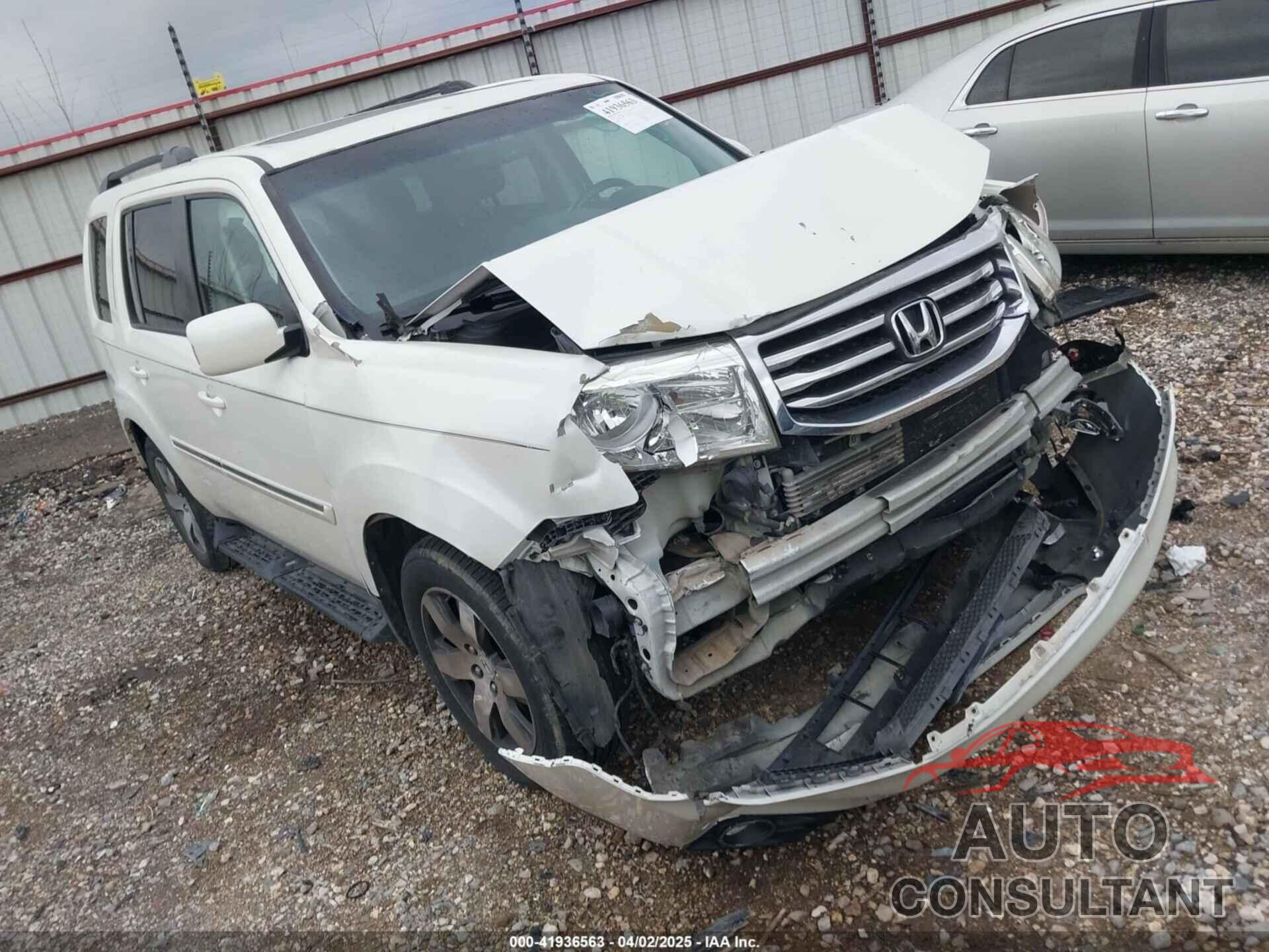 HONDA PILOT 2012 - 5FNYF4H93CB030515