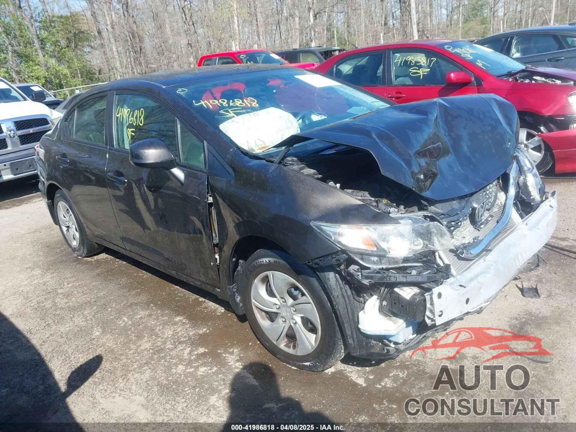HONDA CIVIC 2013 - 2HGFB2F5XDH524911
