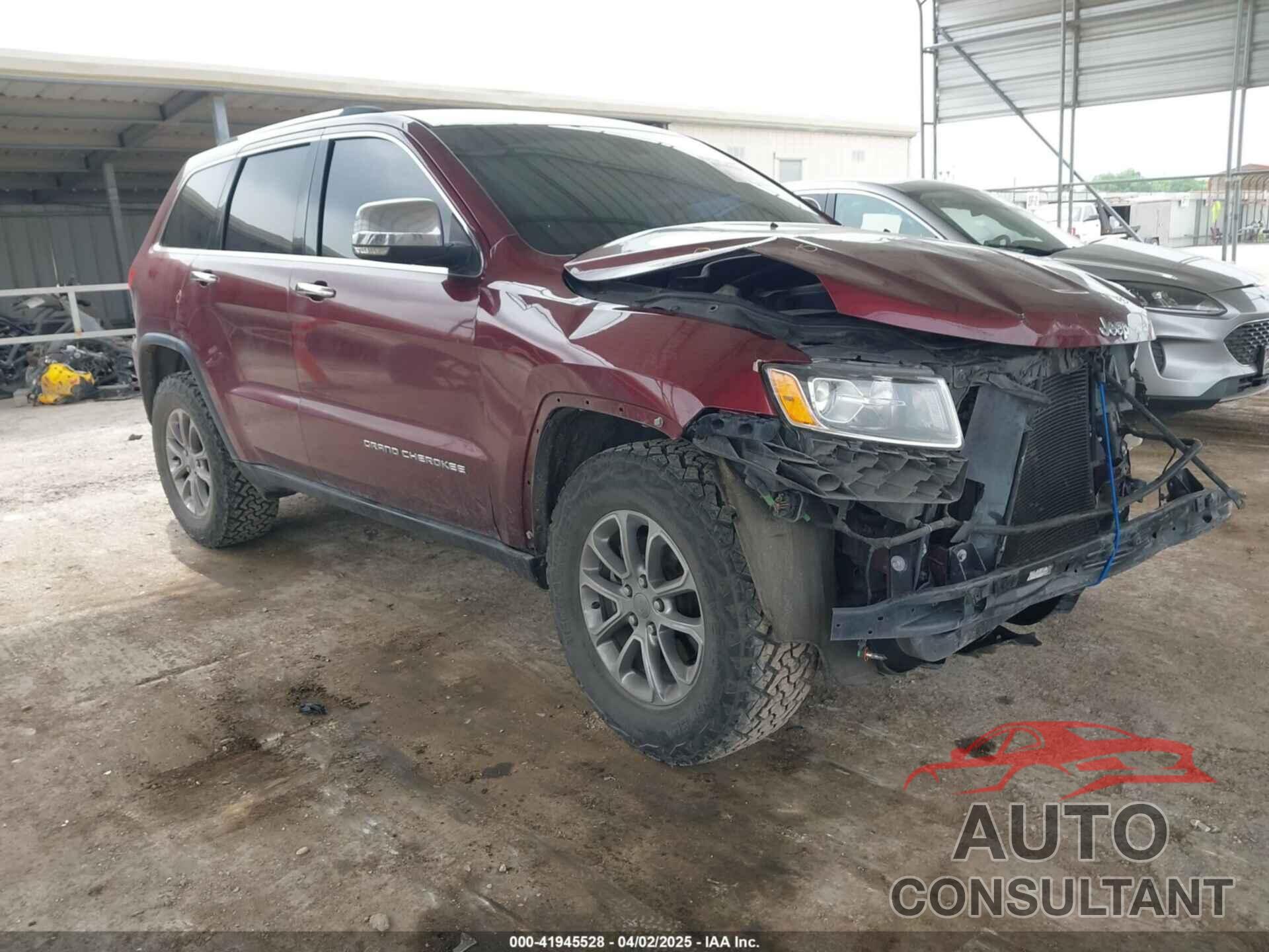 JEEP GRAND CHEROKEE 2016 - 1C4RJFBG2GC347615