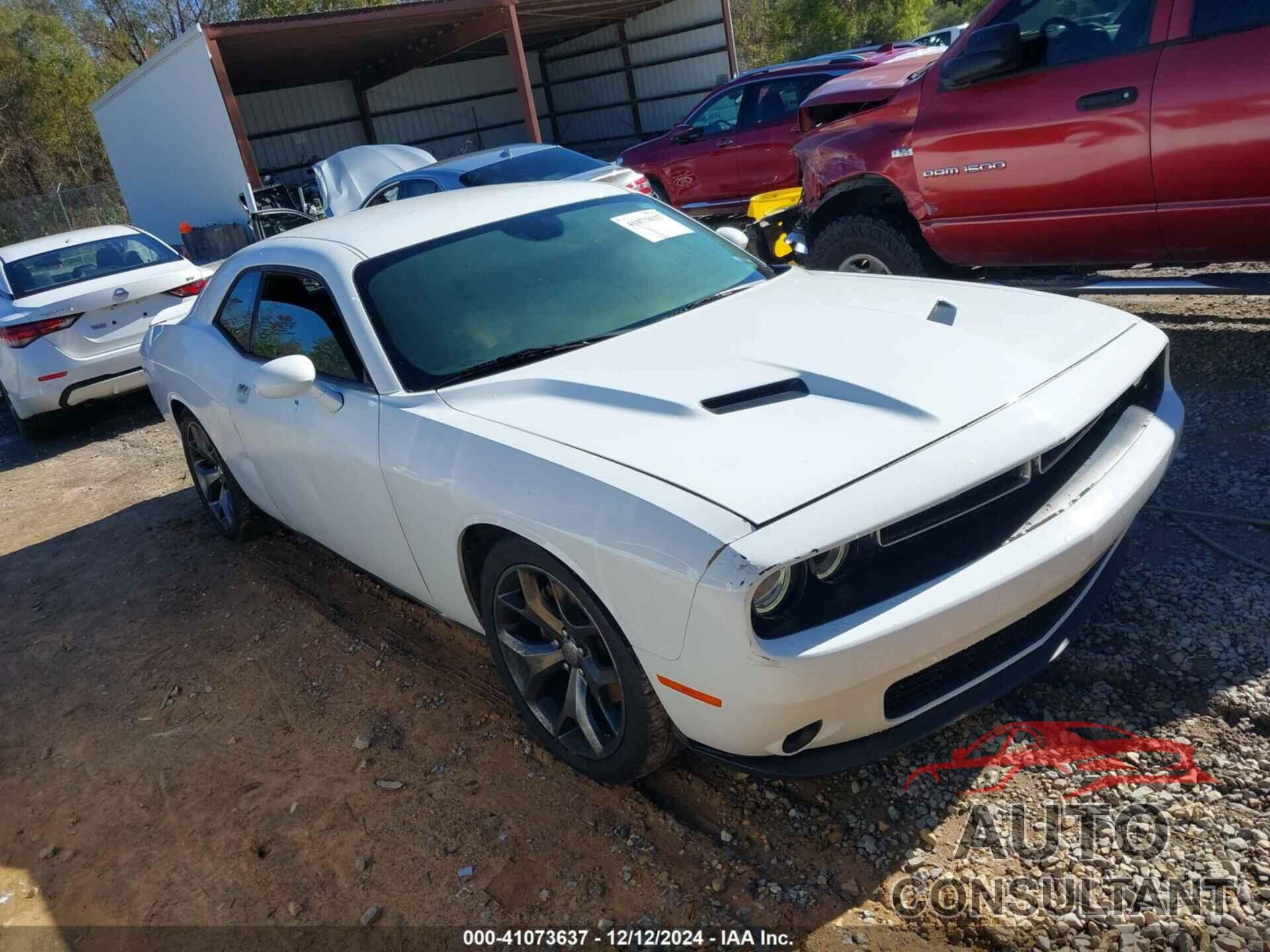 DODGE CHALLENGER 2016 - 2C3CDZAG6GH345447