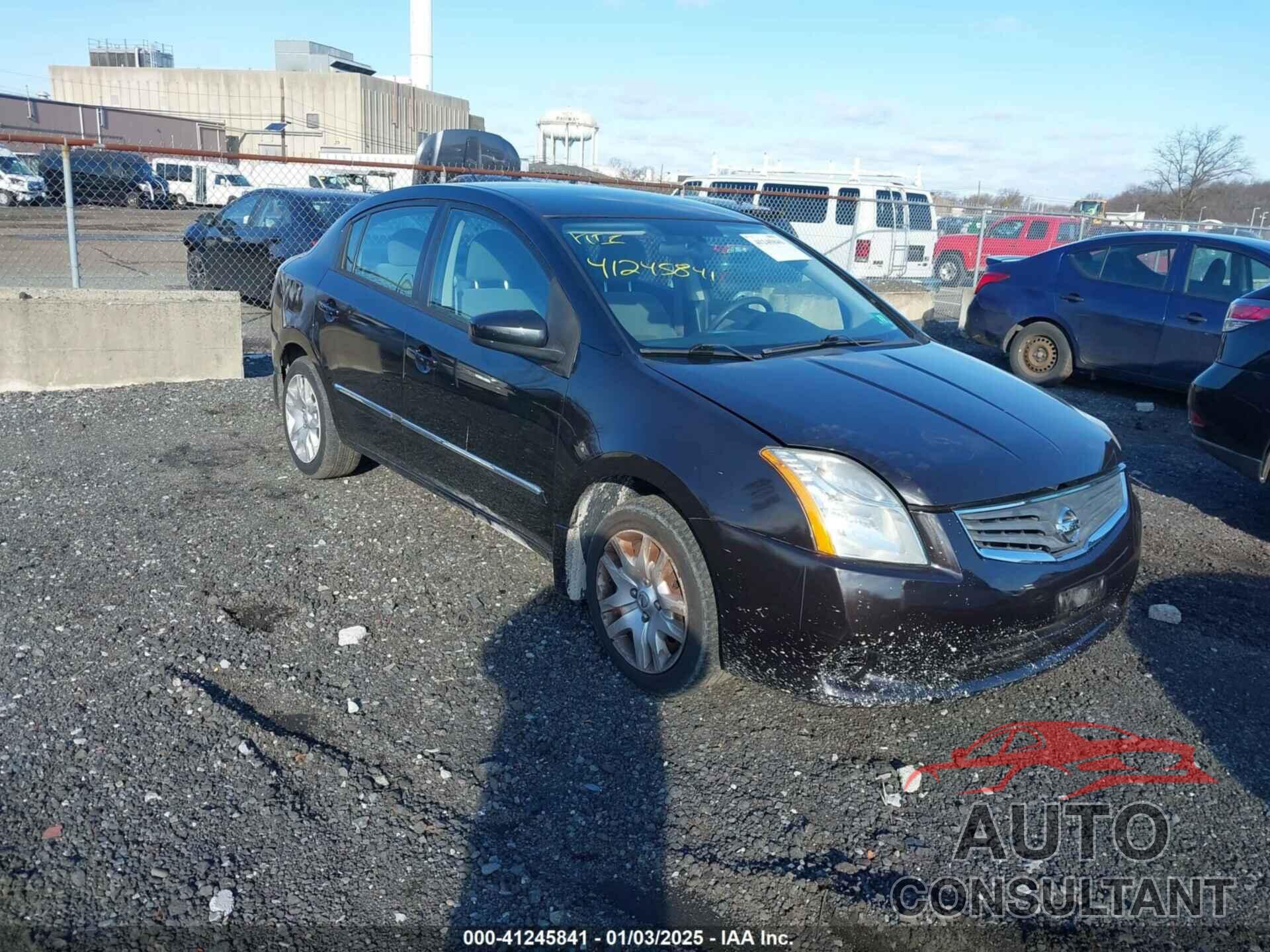 NISSAN SENTRA 2012 - 3N1AB6AP2CL630643