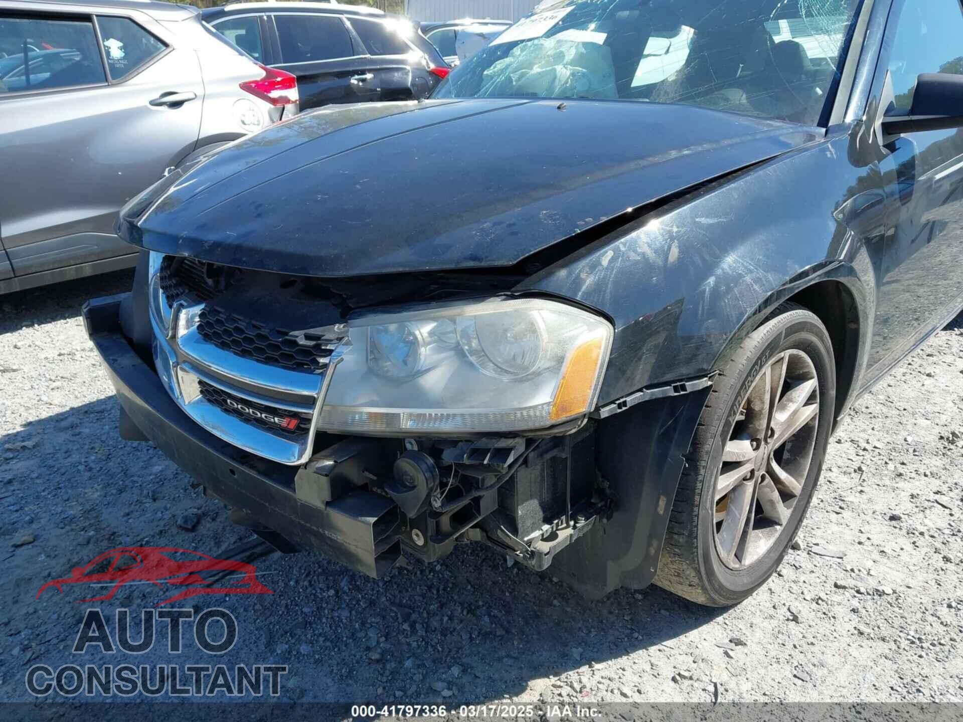 DODGE AVENGER 2013 - 1C3CDZAG4DN521480