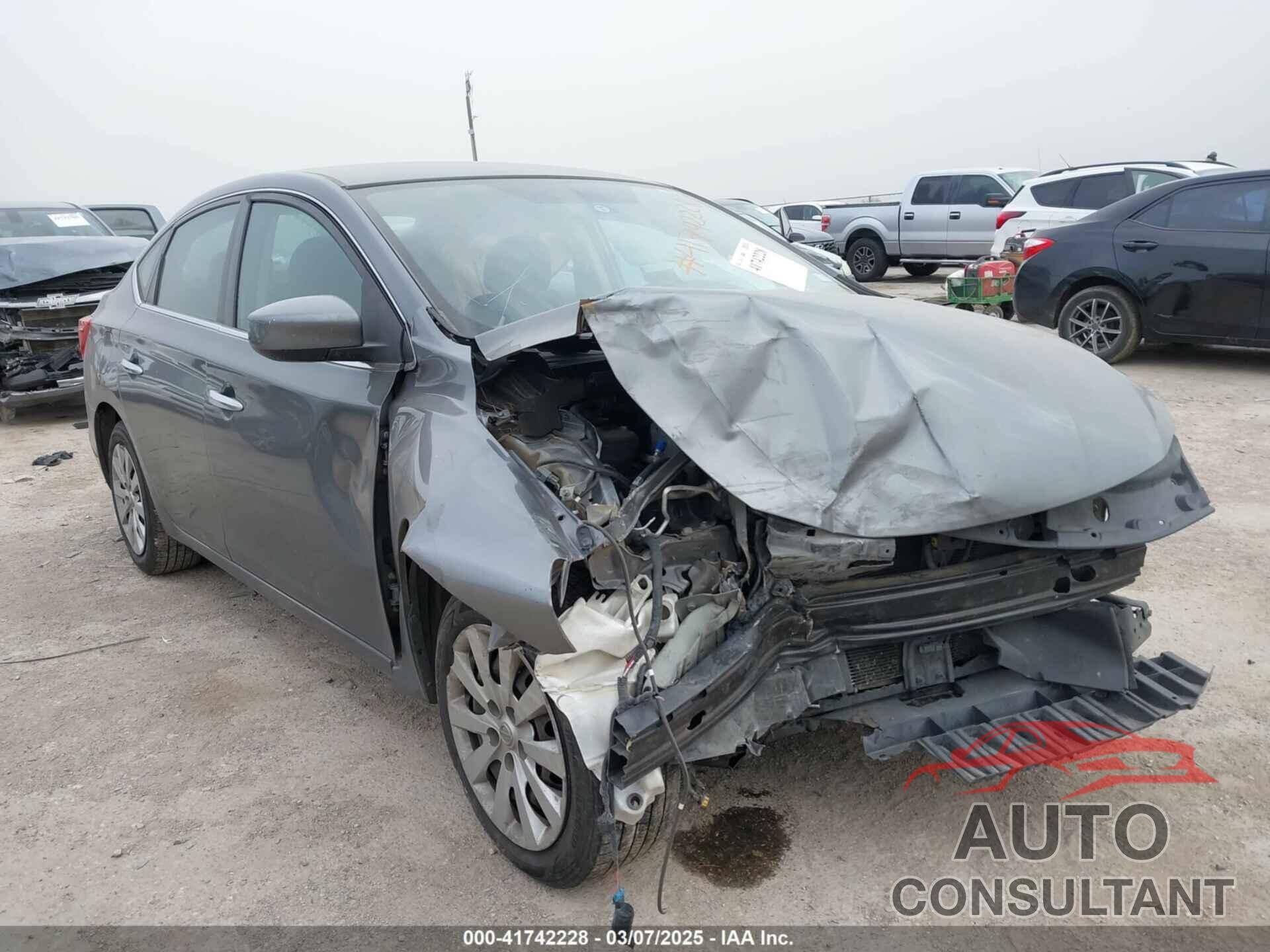 NISSAN SENTRA 2017 - 3N1AB7AP1HY252198