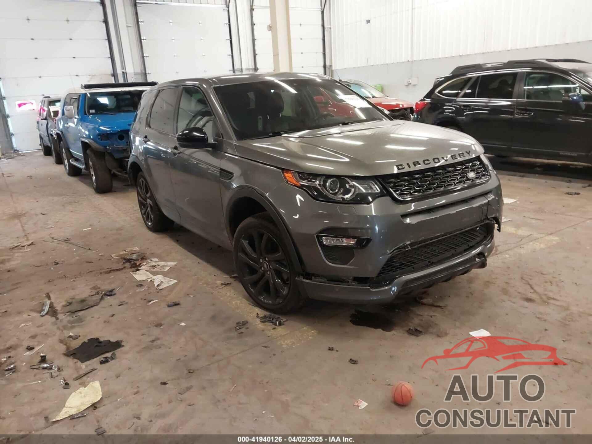 LAND ROVER DISCOVERY SPORT 2017 - SALCR2BG9HH654459