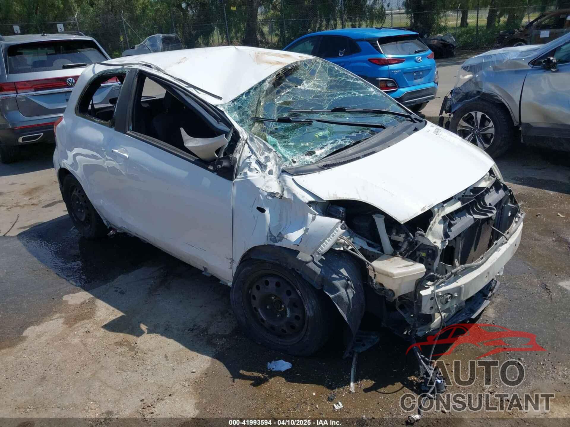 TOYOTA YARIS 2009 - JTDJT903795277822