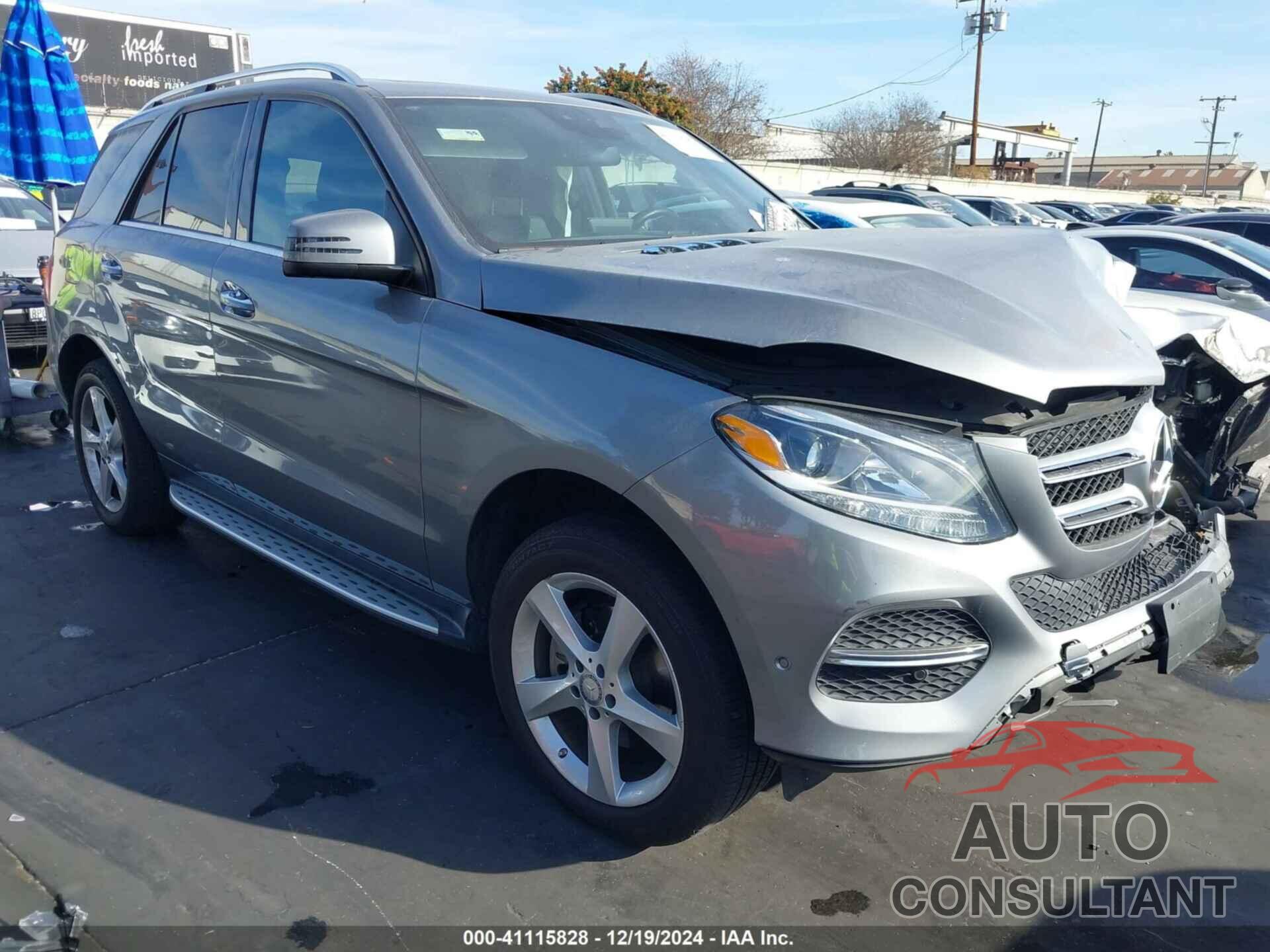 MERCEDES-BENZ GLE 350 2016 - 4JGDA5HBXGA681091
