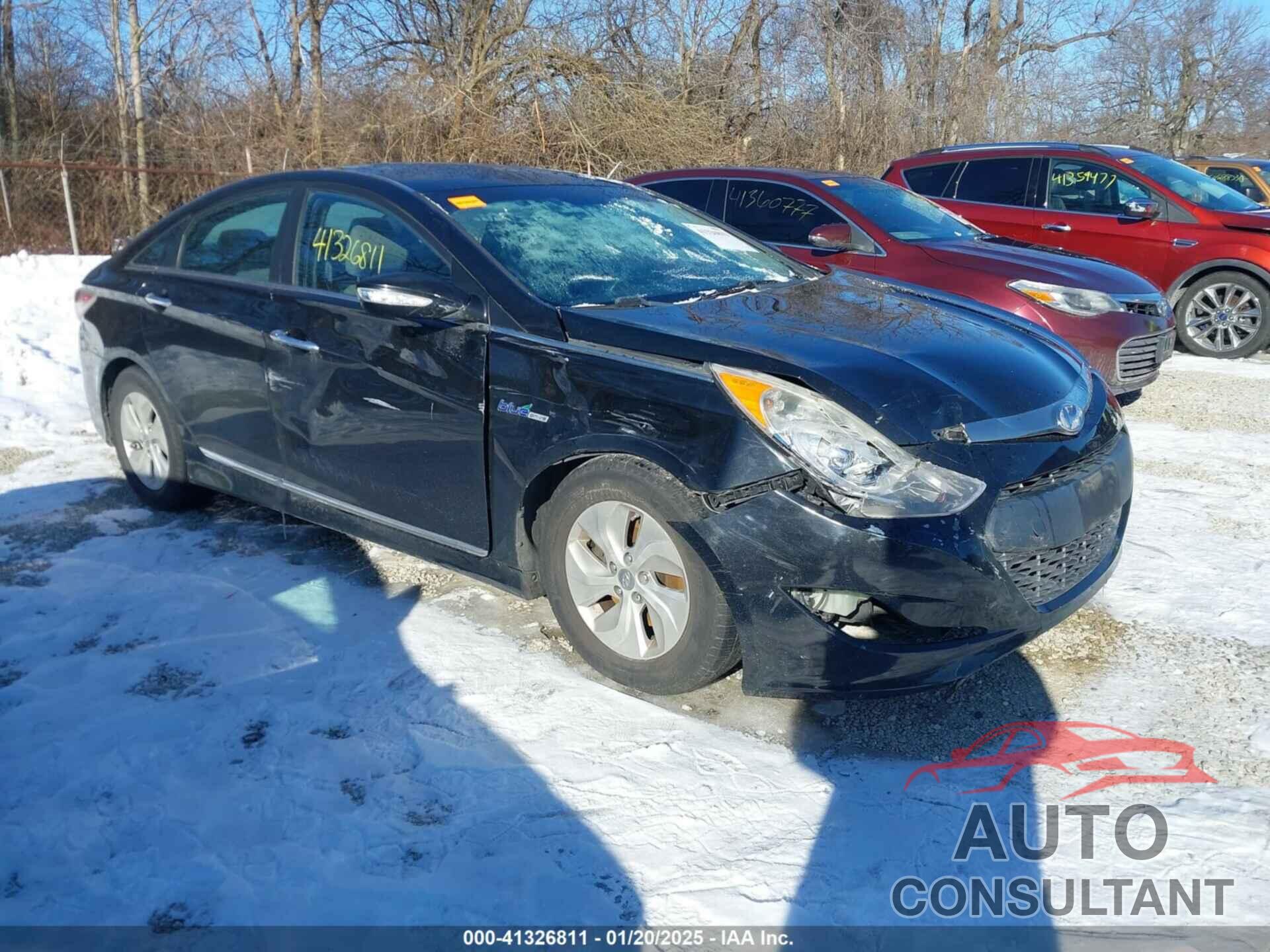 HYUNDAI SONATA HYBRID 2013 - KMHEC4A47DA065350