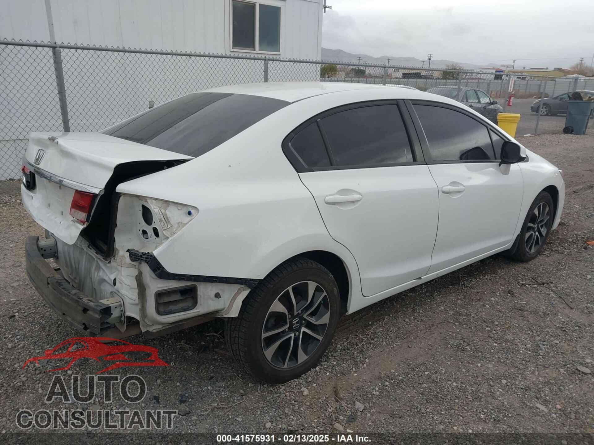 HONDA CIVIC 2013 - 19XFB2F94DE275891