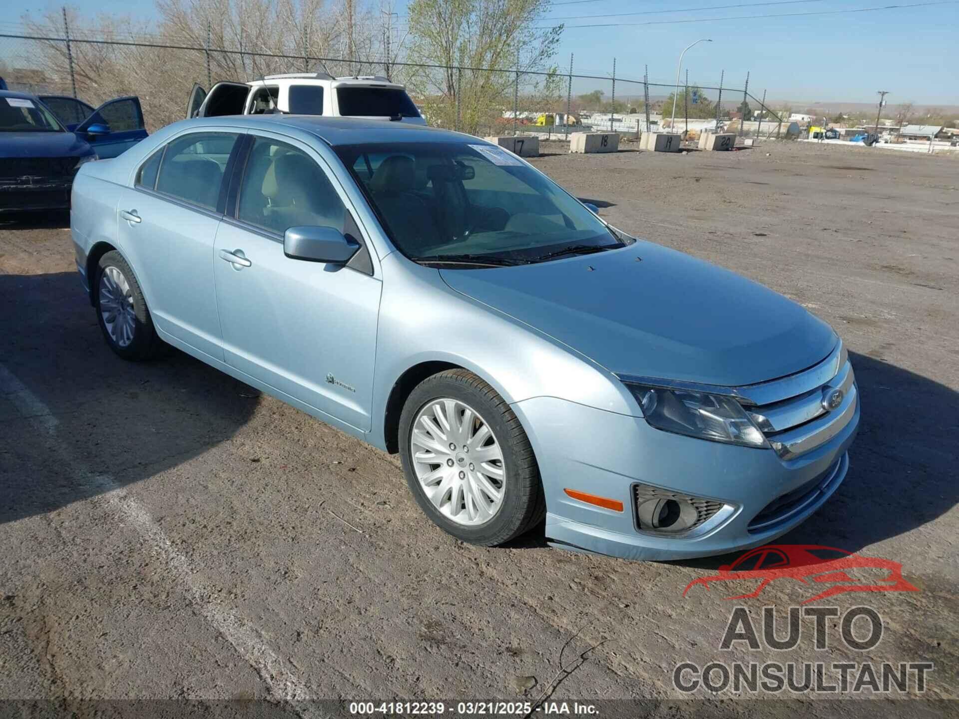 FORD FUSION HYBRID 2010 - 3FADP0L32AR277842