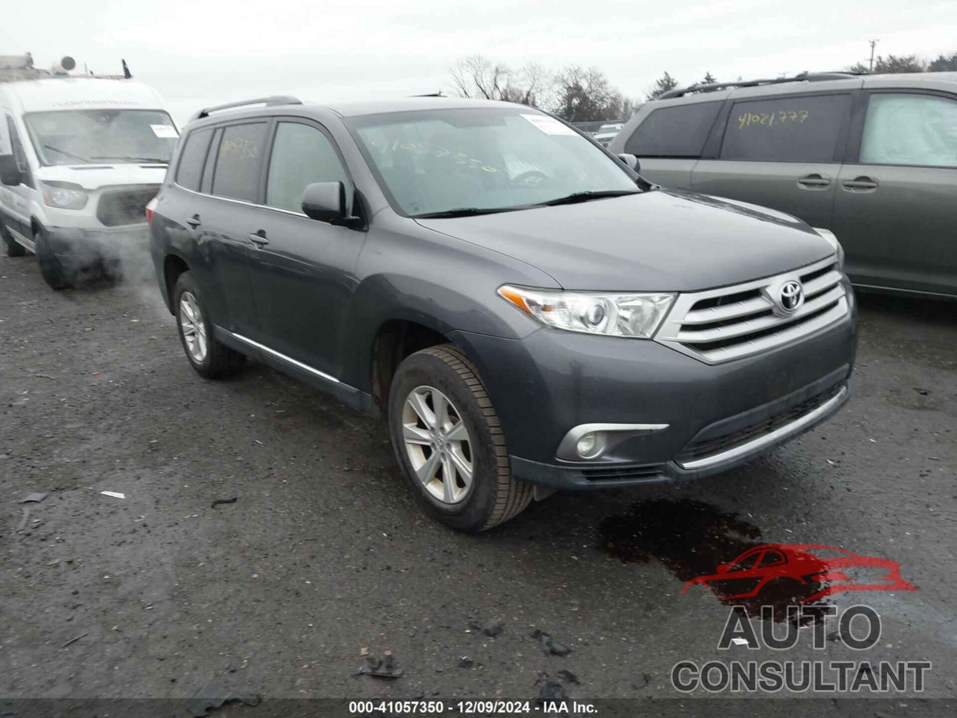 TOYOTA HIGHLANDER 2011 - 5TDBK3EH1BS041062