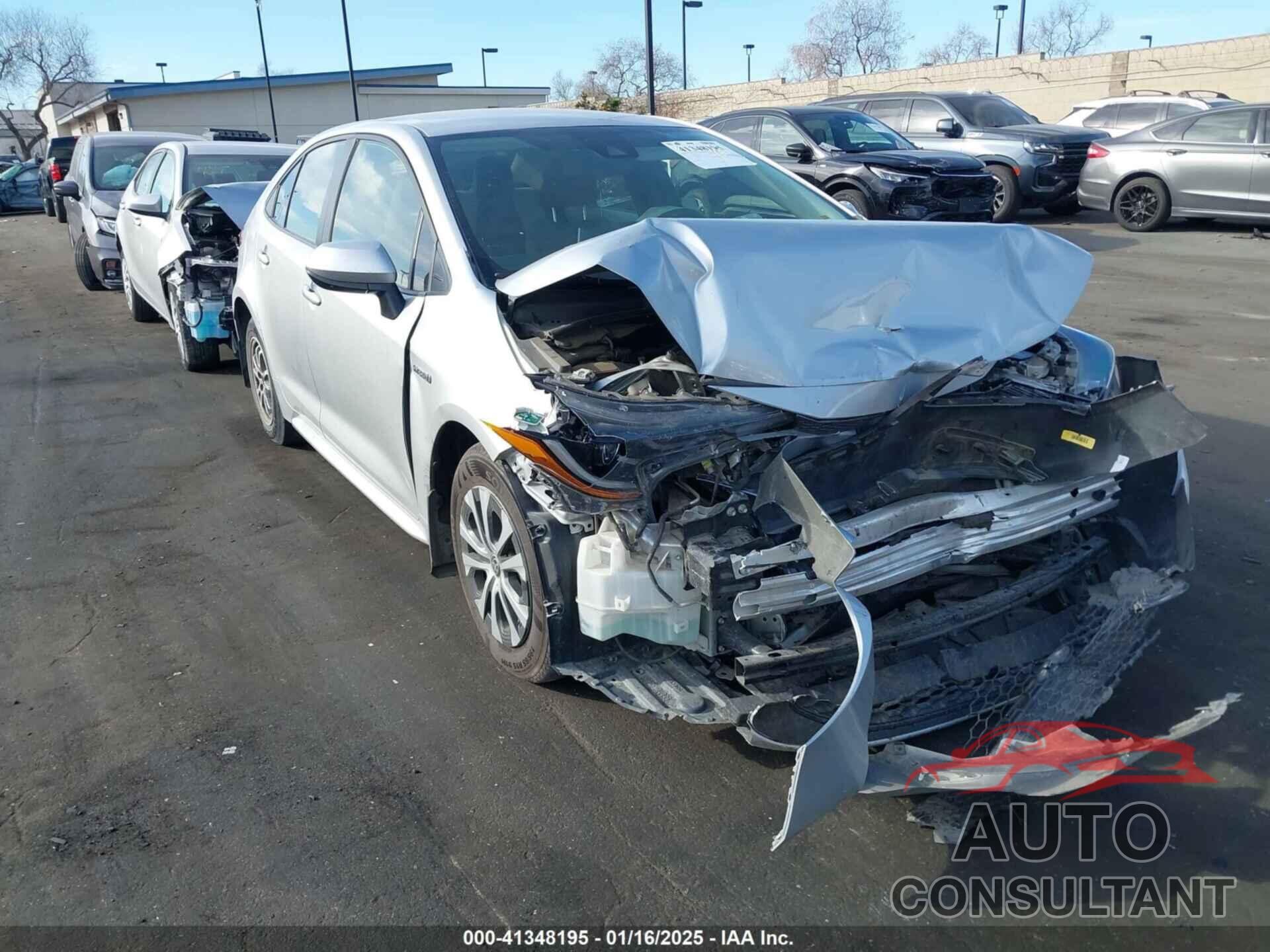 TOYOTA COROLLA 2021 - JTDEAMDE2MJ007497