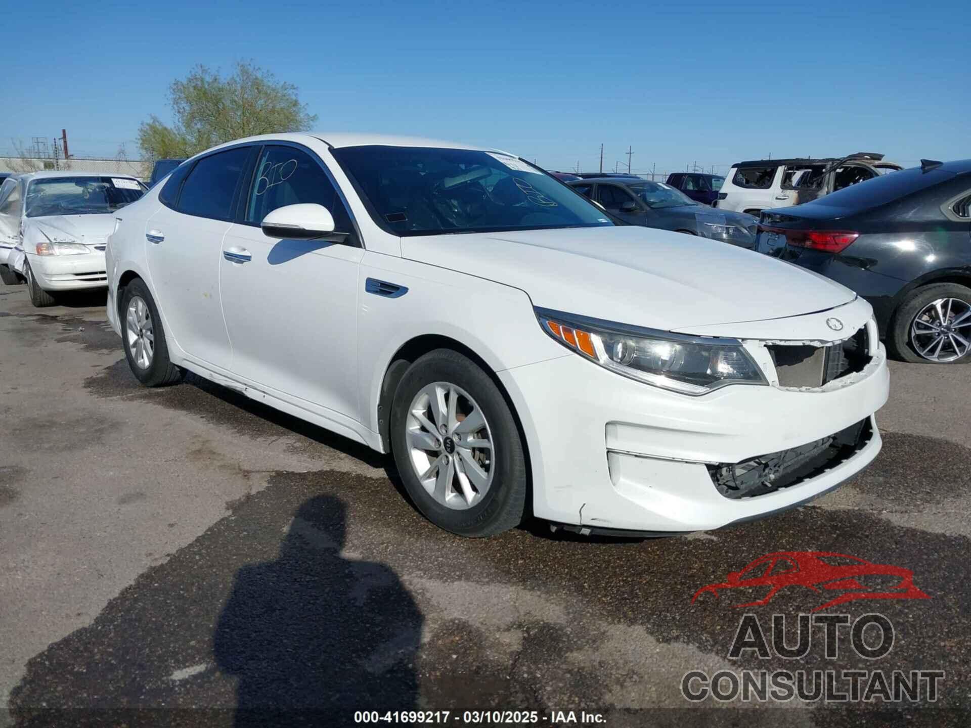 KIA OPTIMA 2018 - 5XXGT4L32JG181735