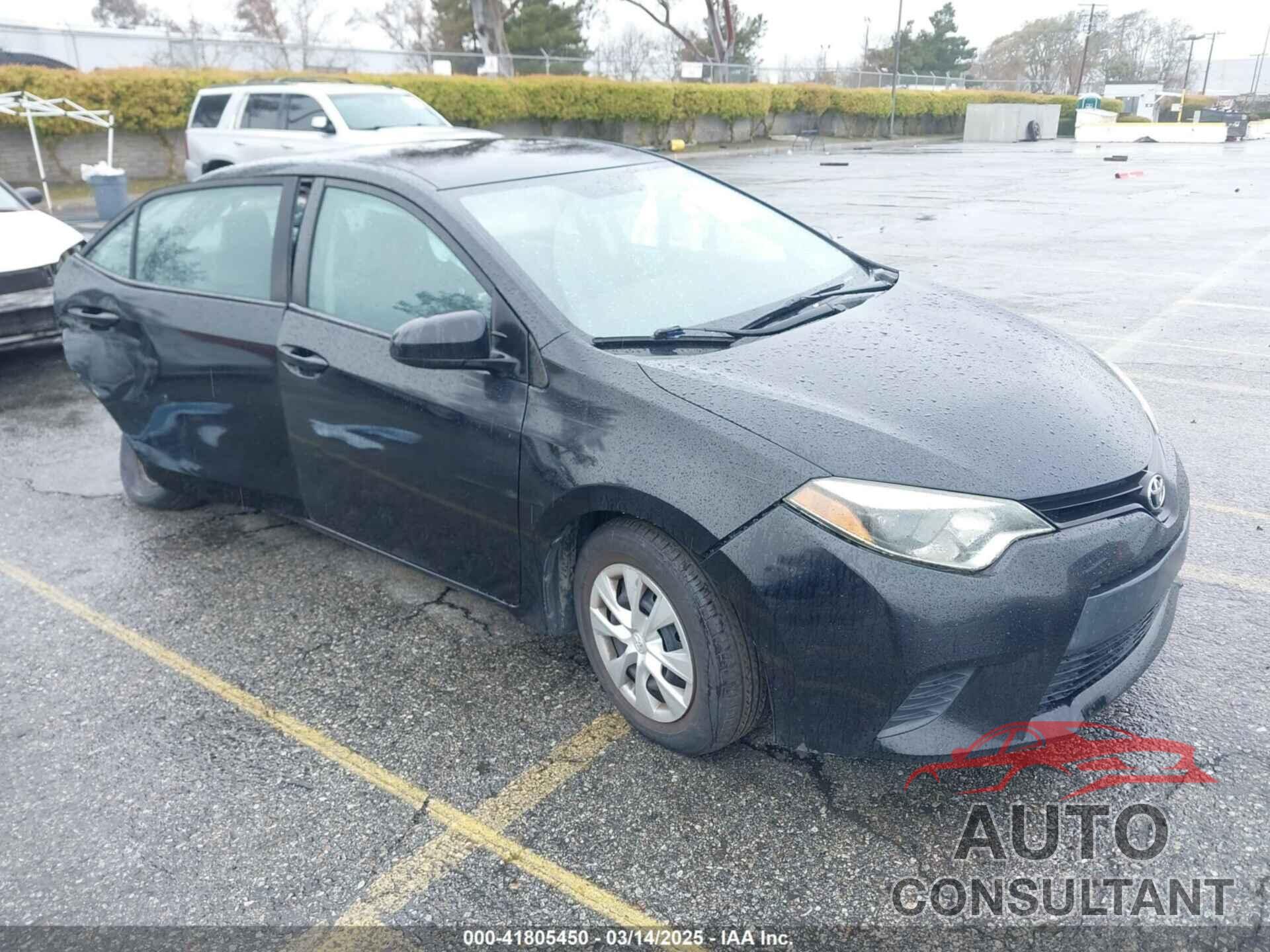TOYOTA COROLLA 2014 - 2T1BURHEXEC209728