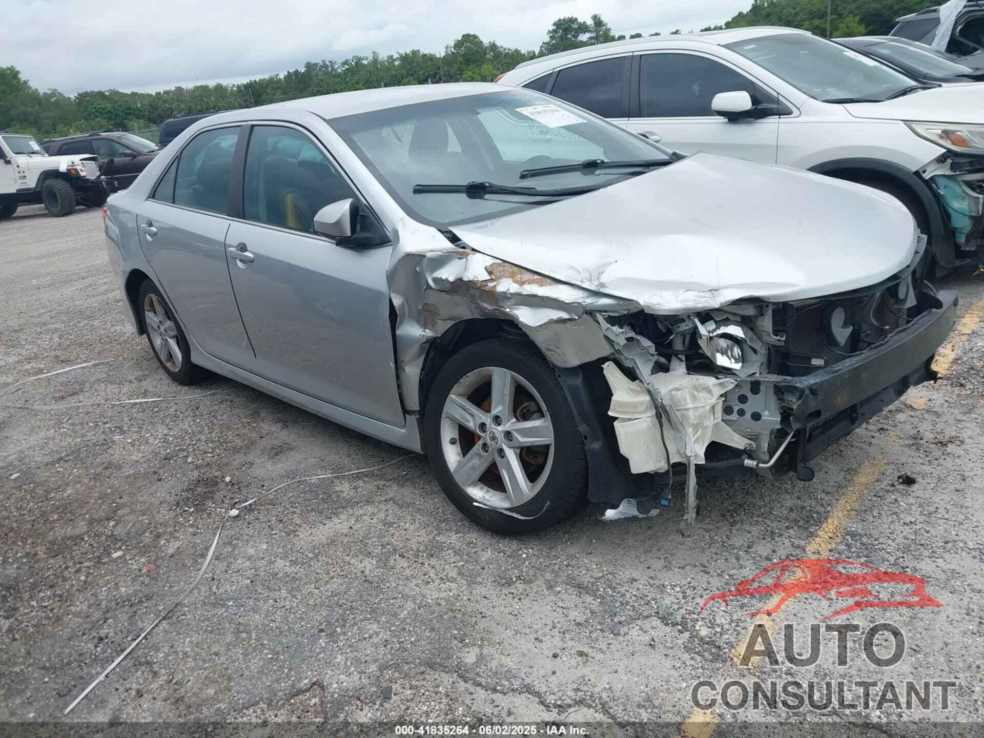 TOYOTA CAMRY 2012 - 4T1BF1FK4CU163524