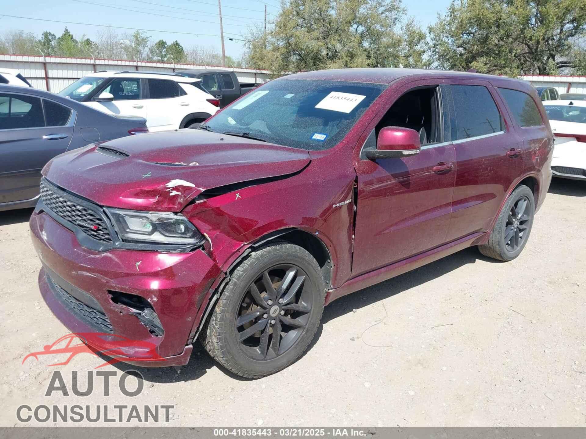 DODGE DURANGO 2021 - 1C4SDHCT4MC693743