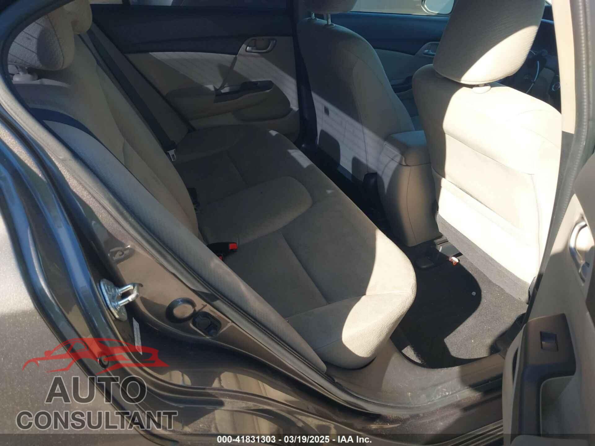 HONDA CIVIC 2013 - 19XFB2F54DE221732