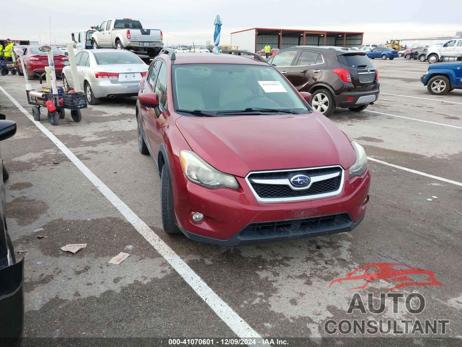 SUBARU XV CROSSTREK 2015 - JF2GPACC1F9245501