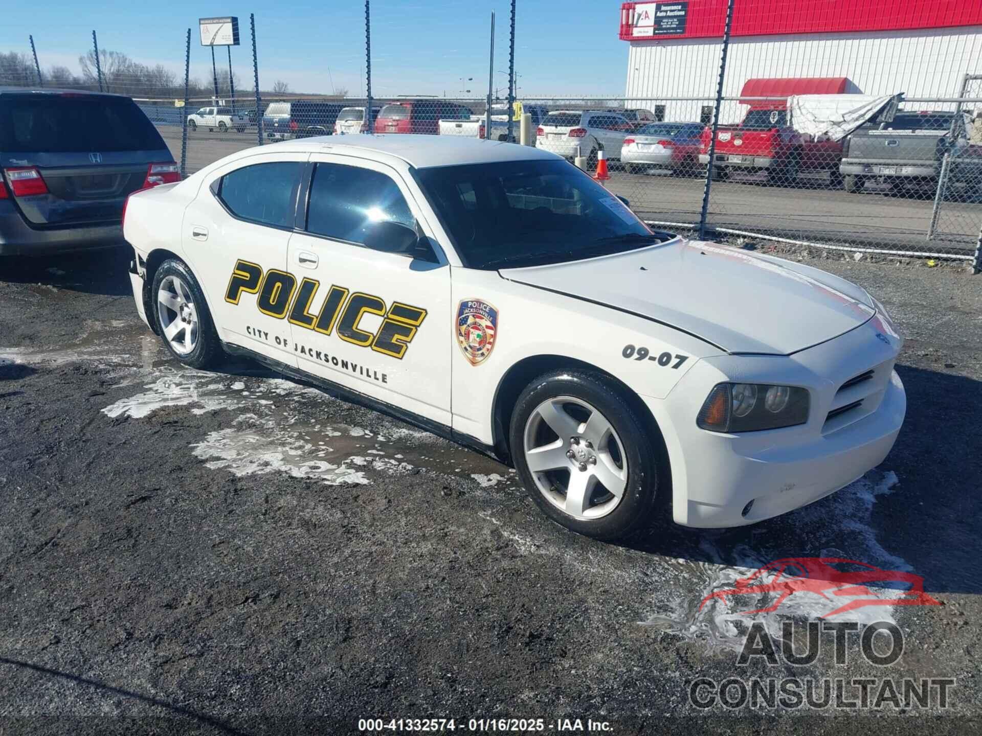 DODGE CHARGER 2009 - 2B3KA43V09H597634