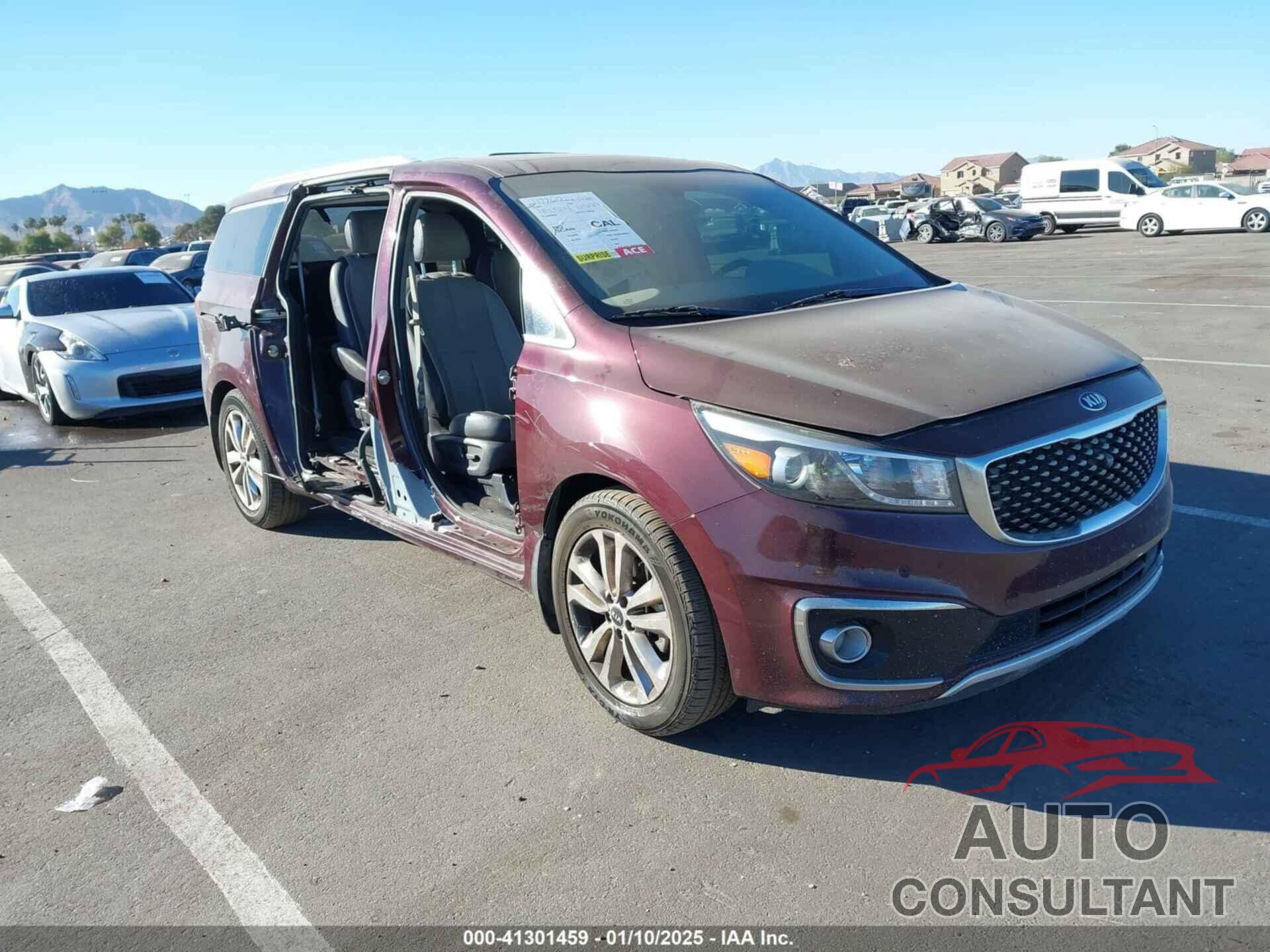 KIA SEDONA 2015 - KNDME5C15F6046322