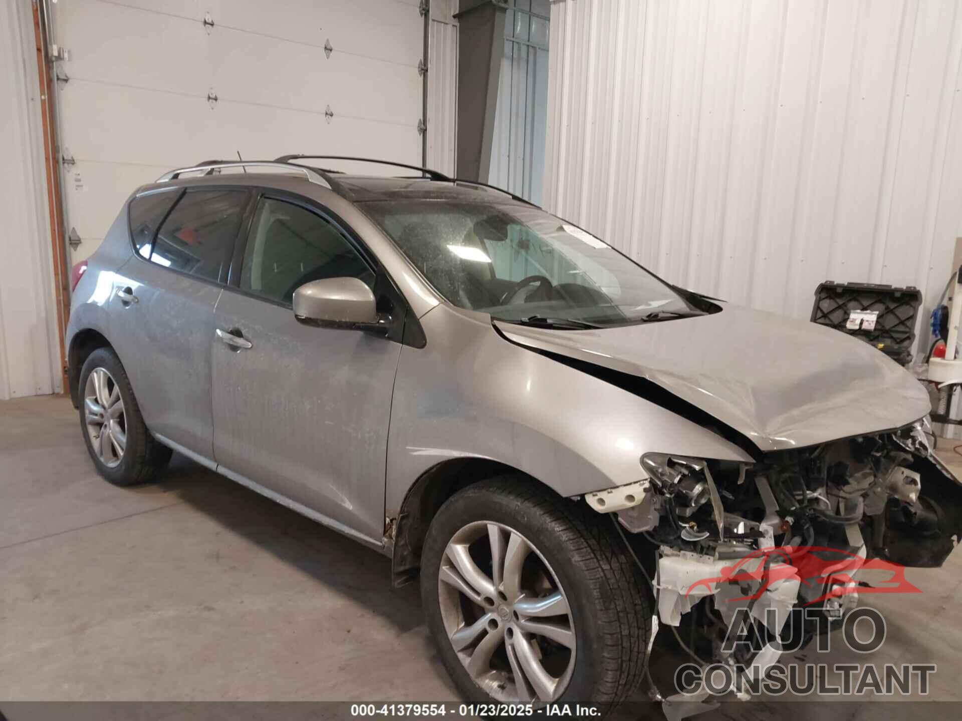 NISSAN MURANO 2009 - JN8AZ18W09W154845