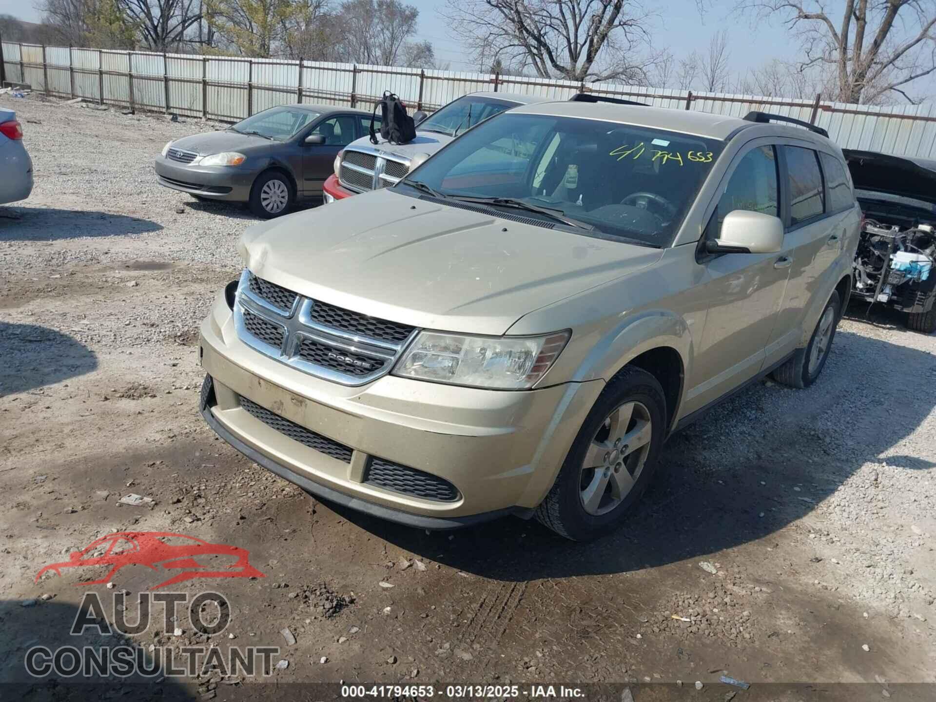 DODGE JOURNEY 2011 - 3D4PG1FGXBT518436