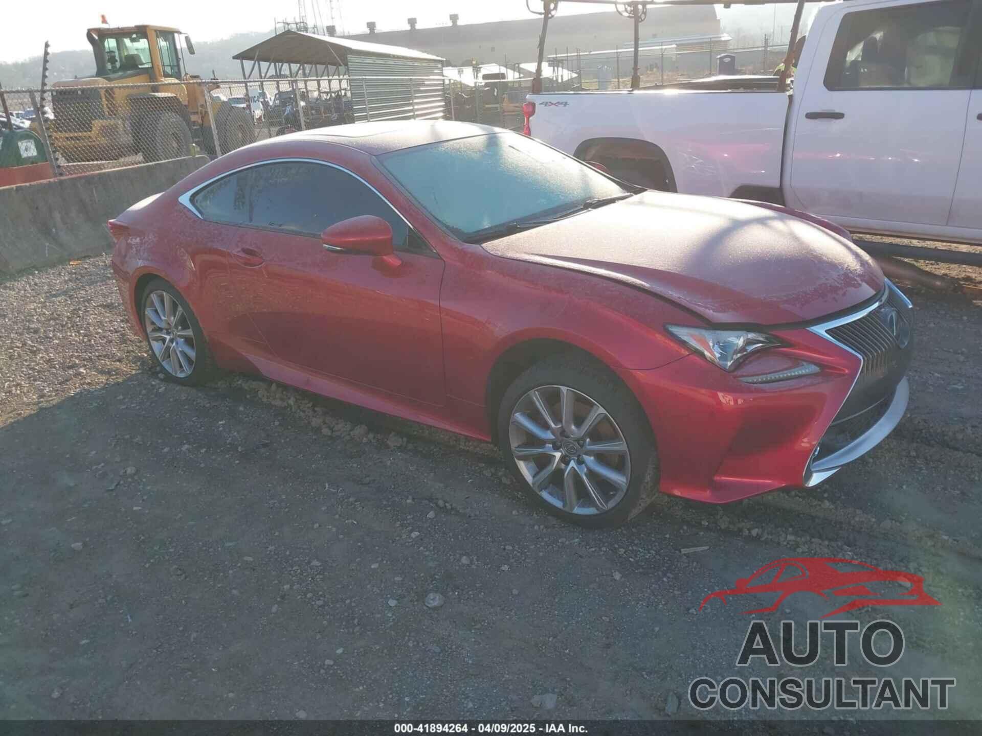 LEXUS RC 350 2015 - JTHSE5BC8F5001731