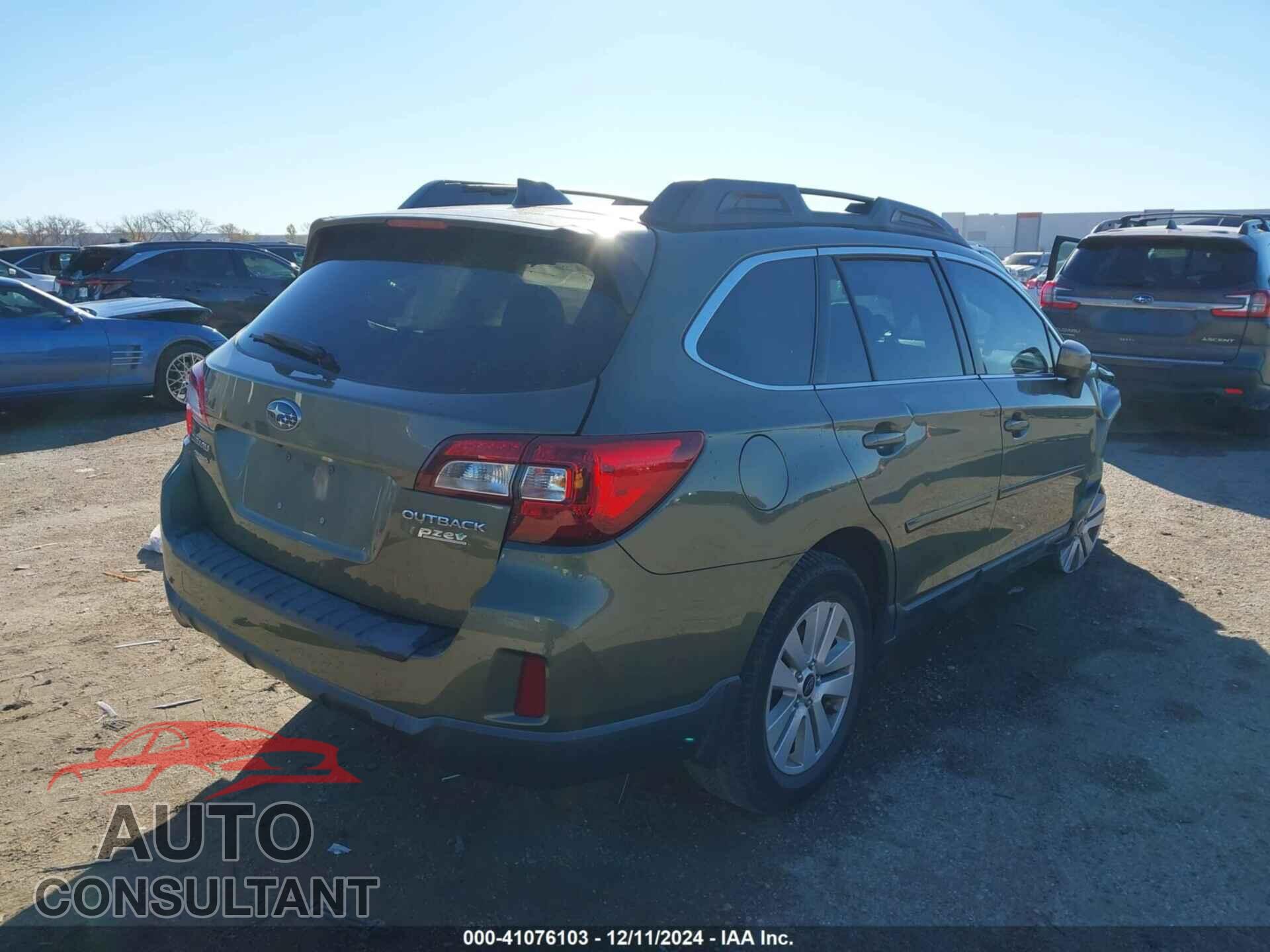 SUBARU OUTBACK 2017 - 4S4BSADC9H3205979