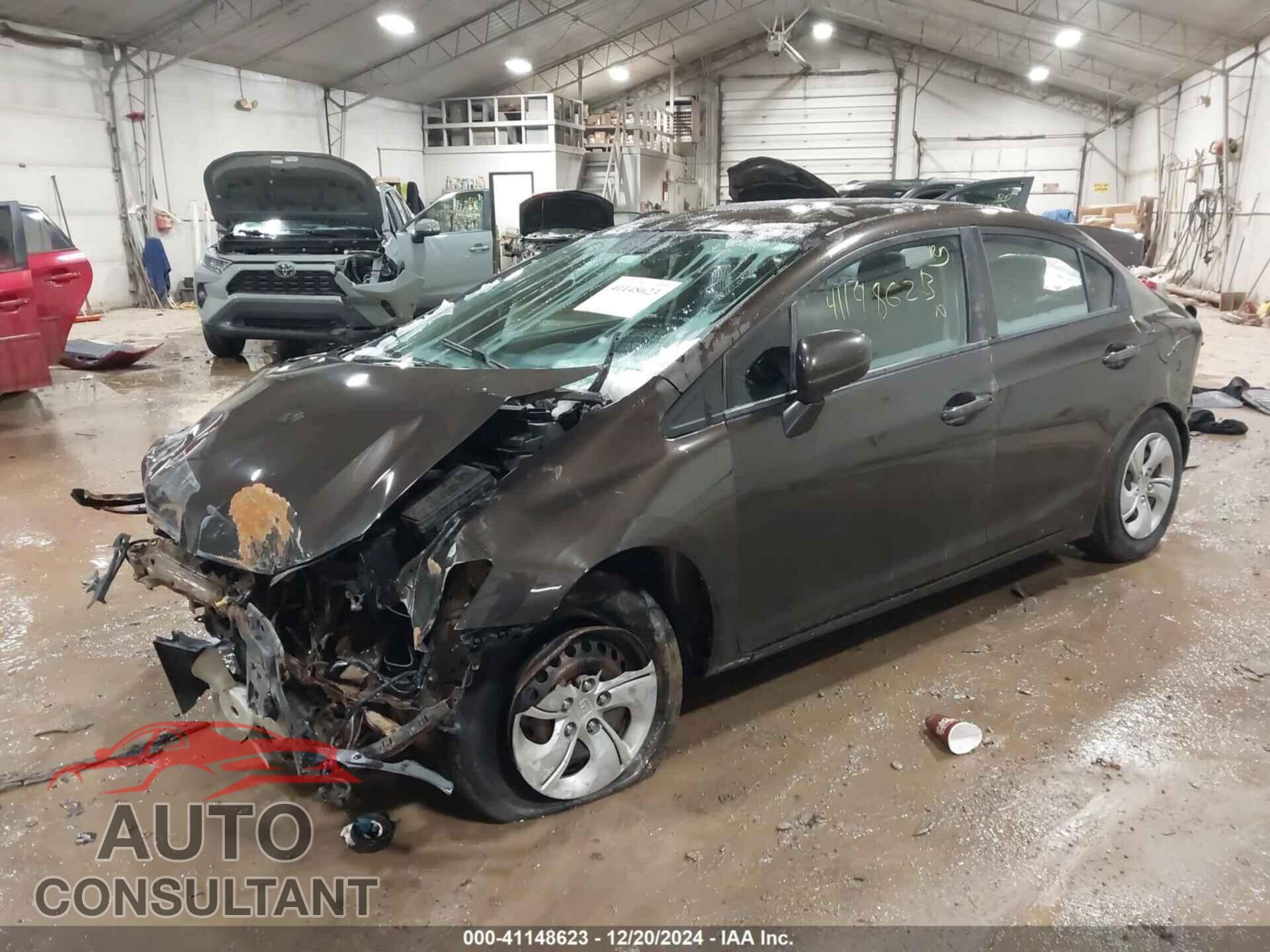 HONDA CIVIC 2014 - 2HGFB2F57EH528464