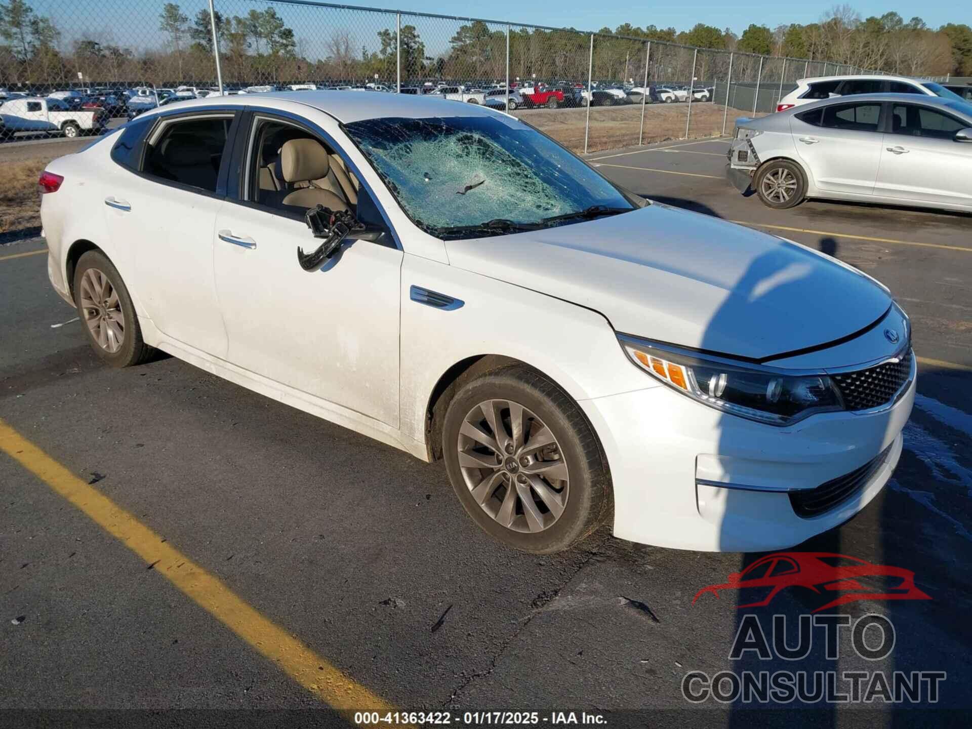 KIA OPTIMA 2016 - 5XXGU4L32GG074982