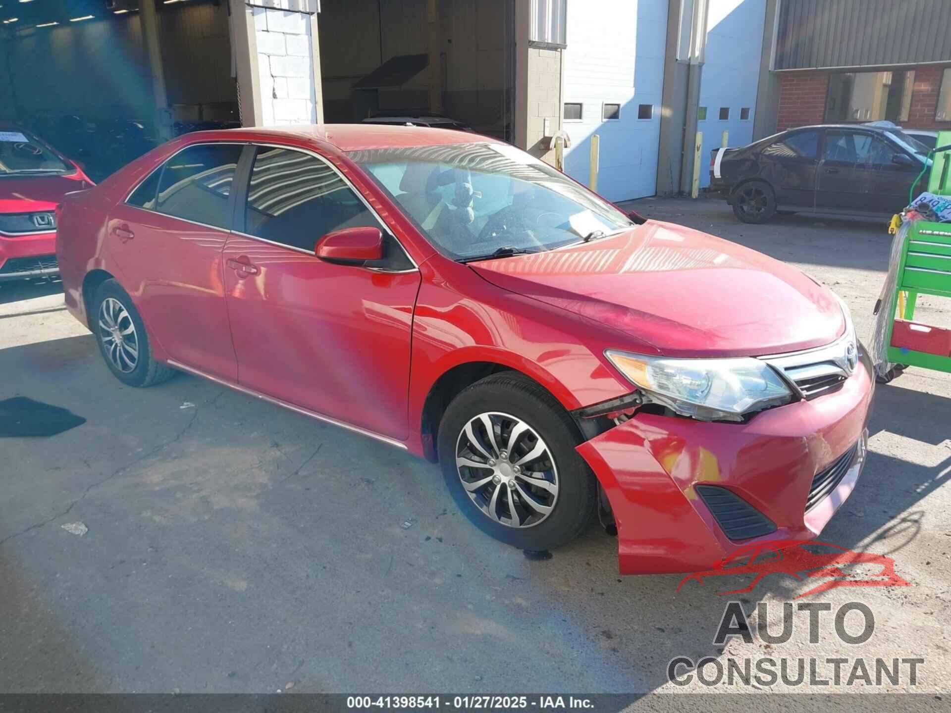 TOYOTA CAMRY 2012 - 4T1BF1FK3CU573568