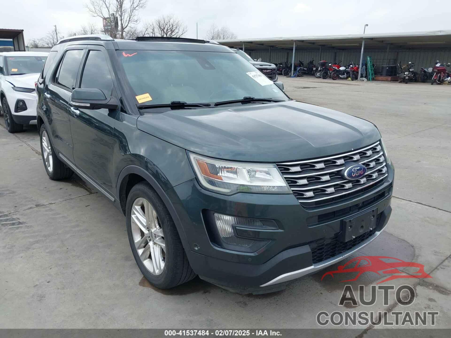 FORD EXPLORER 2016 - 1FM5K7F81GGA56192