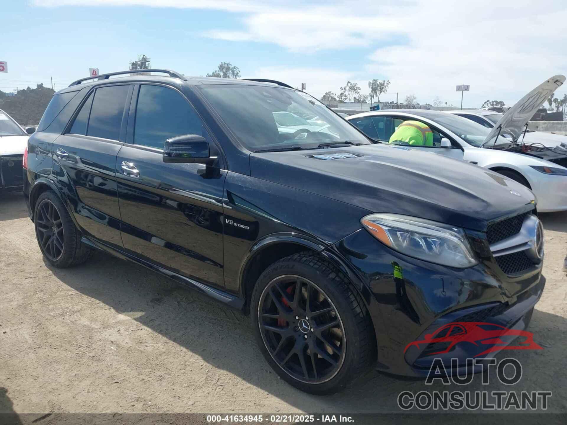 MERCEDES-BENZ AMG GLE 63 2016 - 4JGDA7FBXGA665133