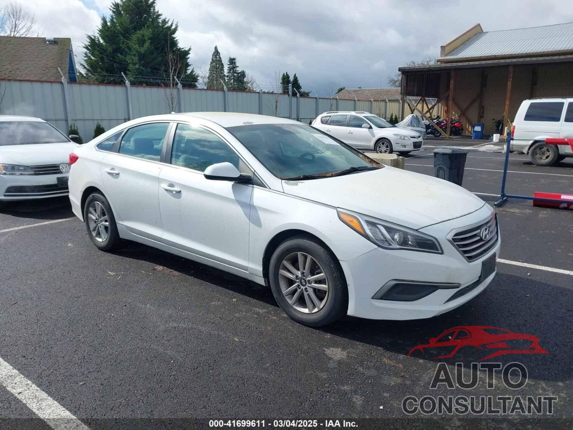 HYUNDAI SONATA 2016 - 5NPE24AF0GH360697