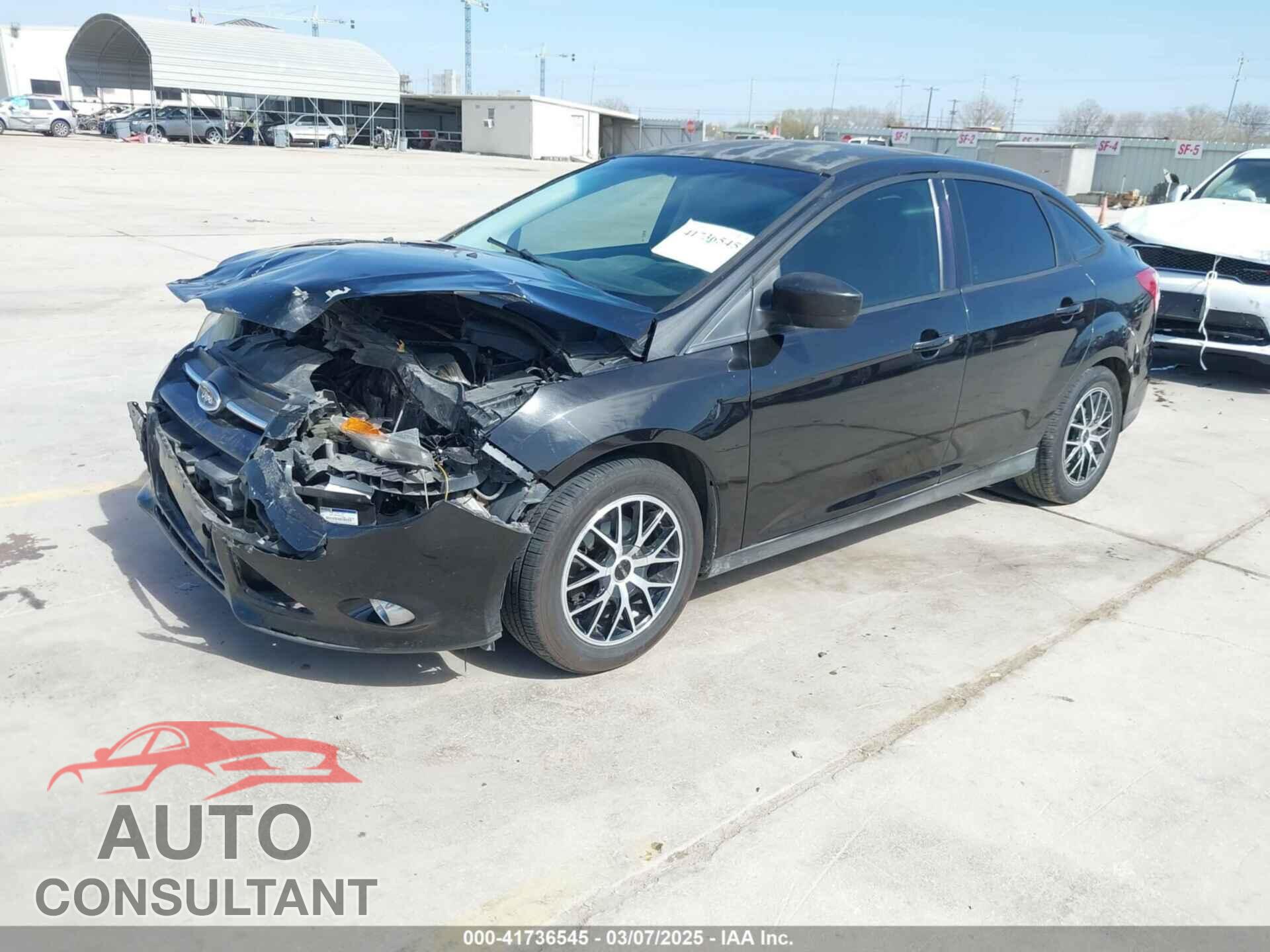 FORD FOCUS 2012 - 1FAHP3F23CL385927